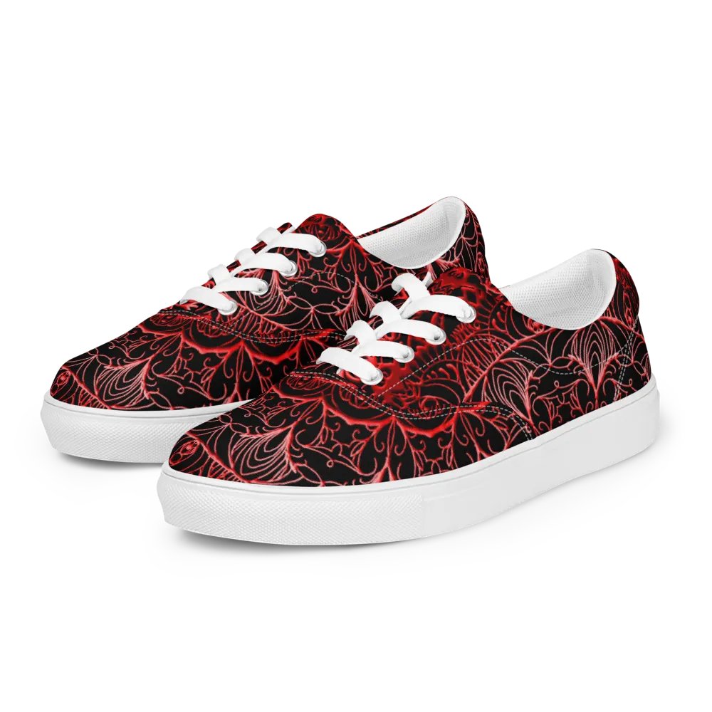 Mandala Men's Lace-Up Canvas Shoes product image (2)