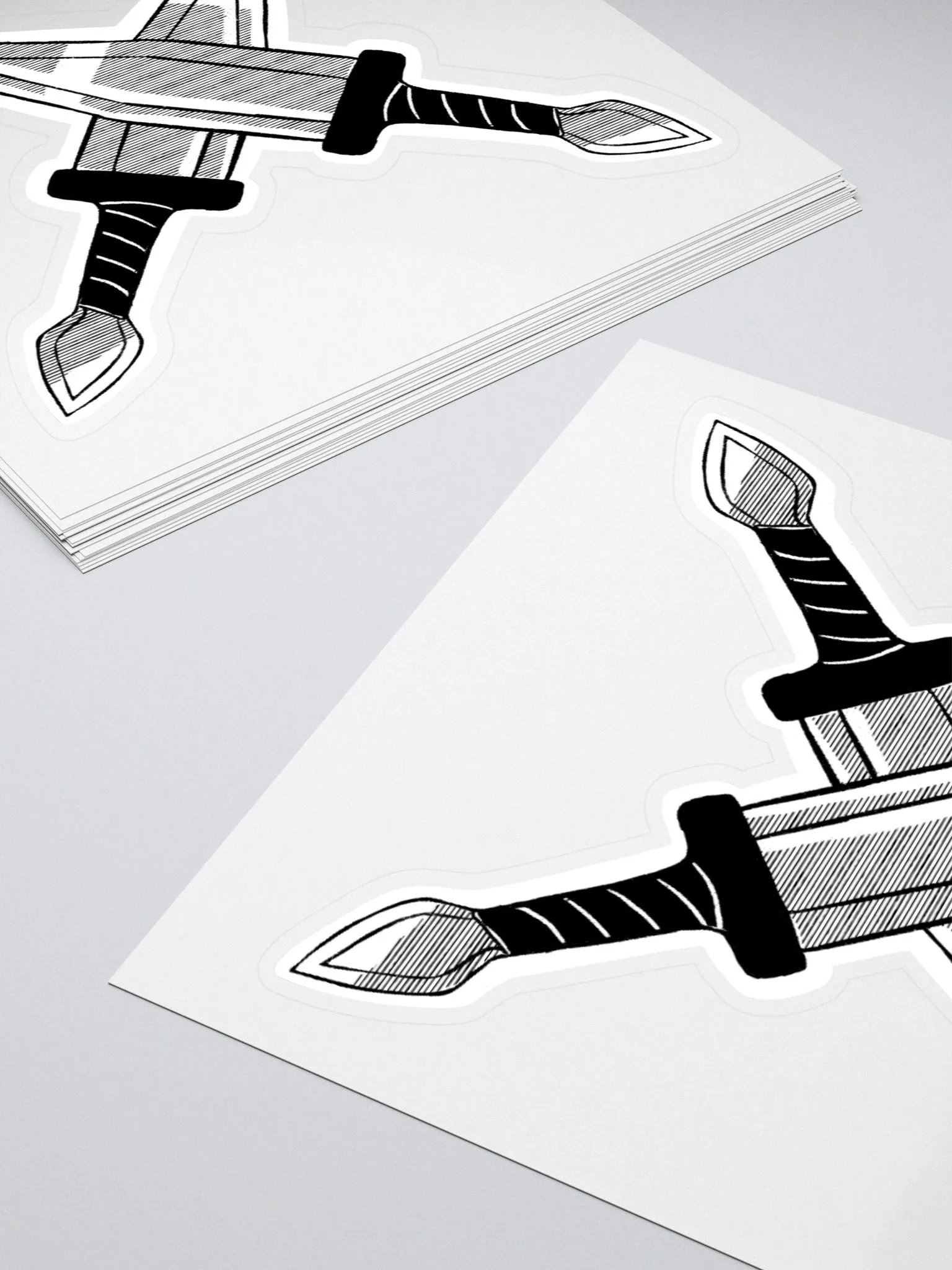 Skai Black & White Symbol Sticker product image (4)
