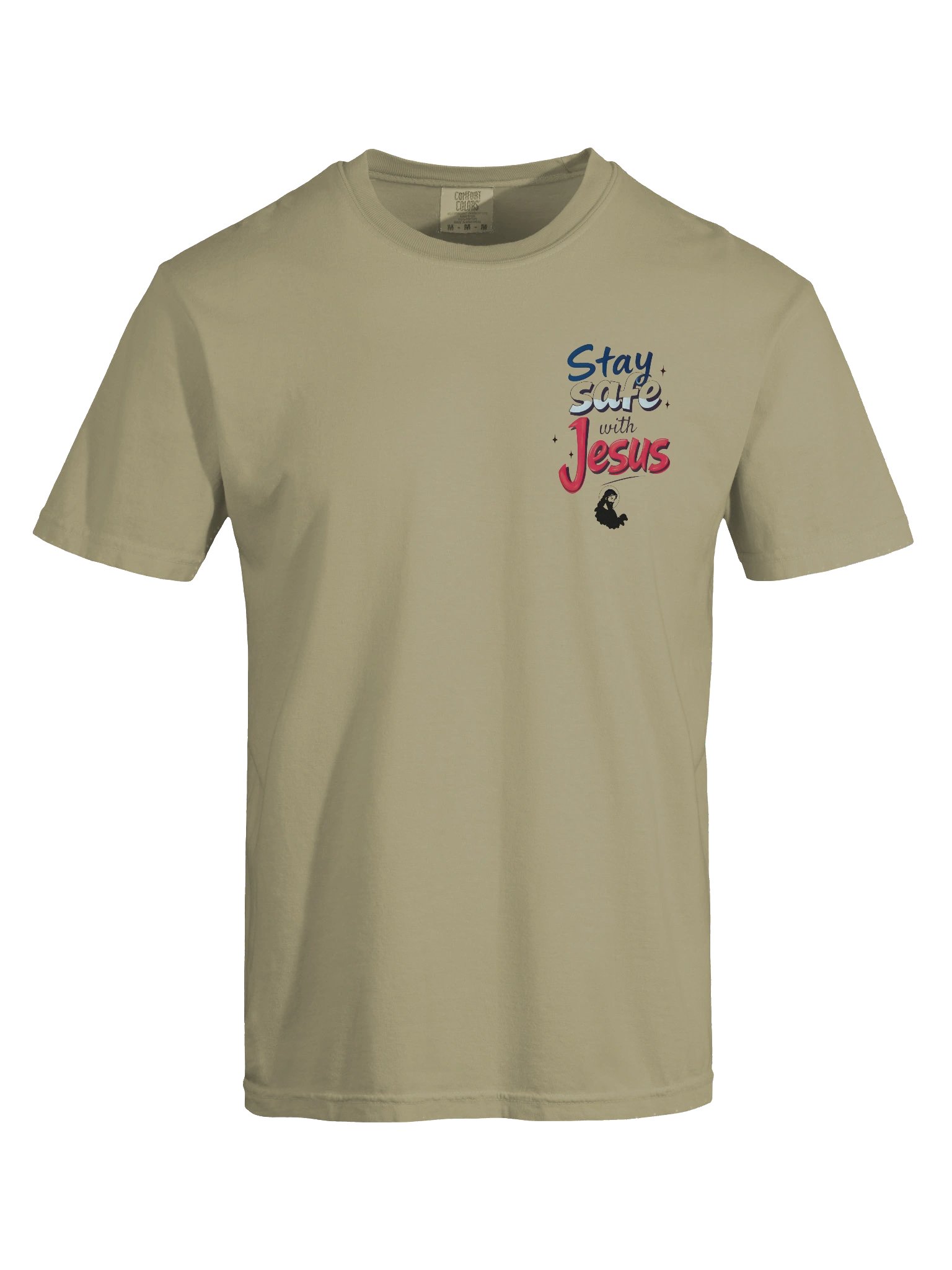 Stay Safe with Jesus Faith T-shirt product image (6)