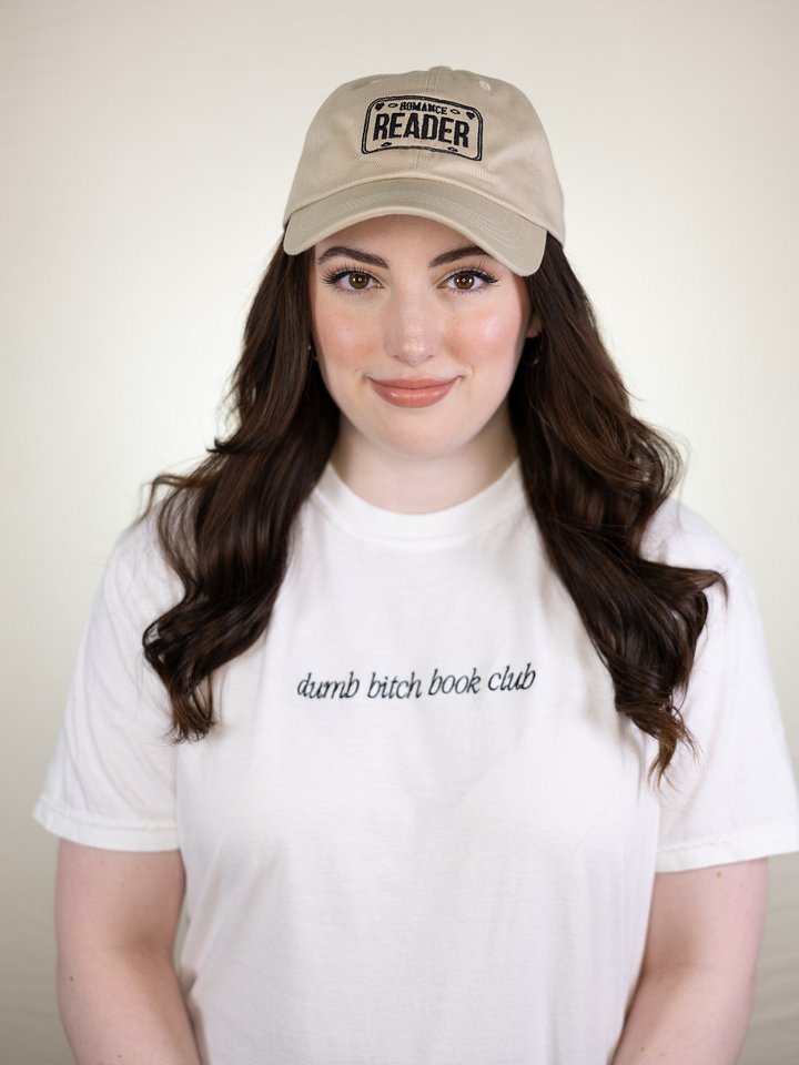 Romance Reader Vanity Plate Dad Hat product image (2)