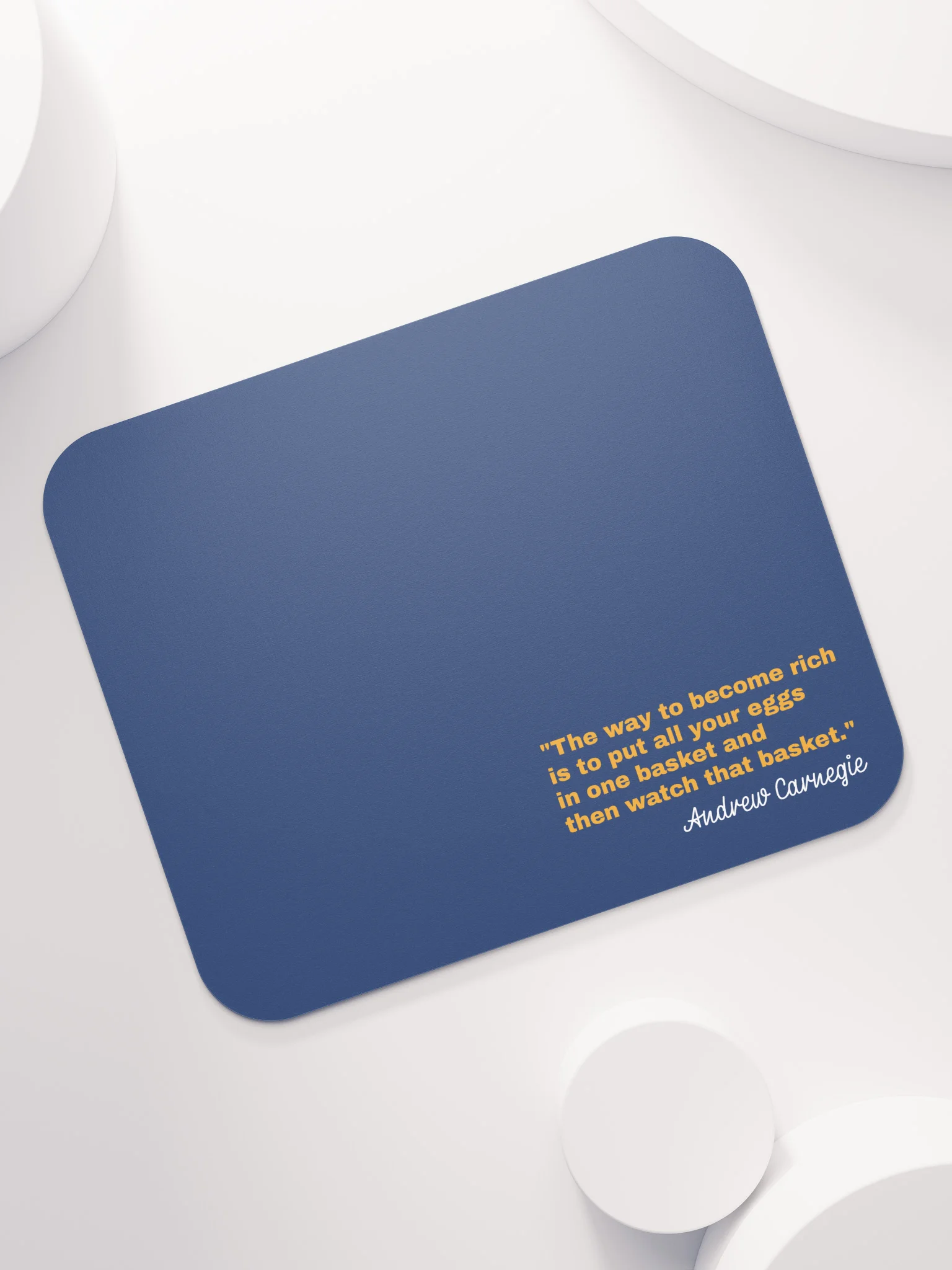 Mouse Pad – Carnegie Navy Blue product image (5)