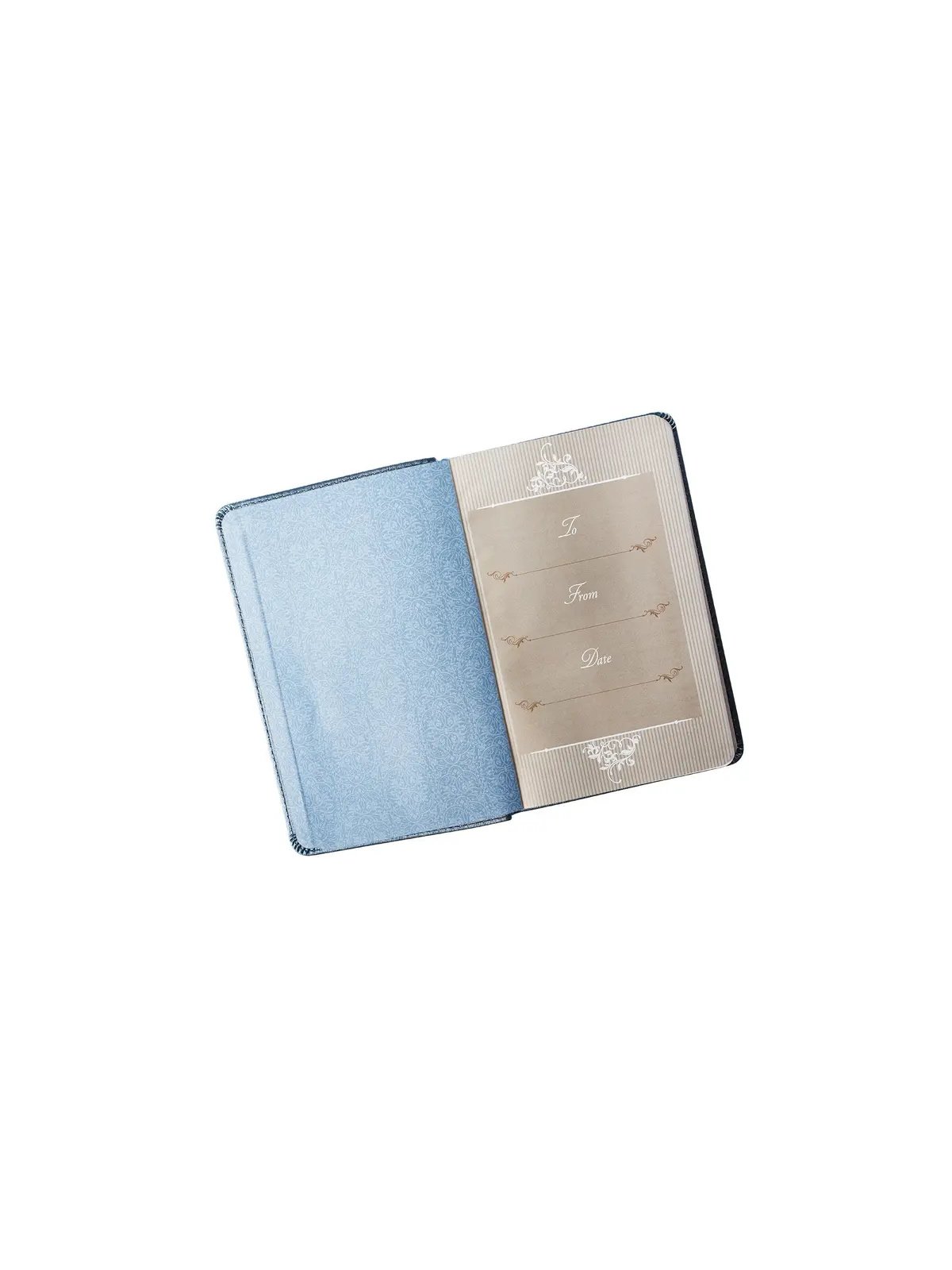 Mr. & Mrs. | 366 Daily Devotions for Couples – Premium Blue Faux Leather product image (4)