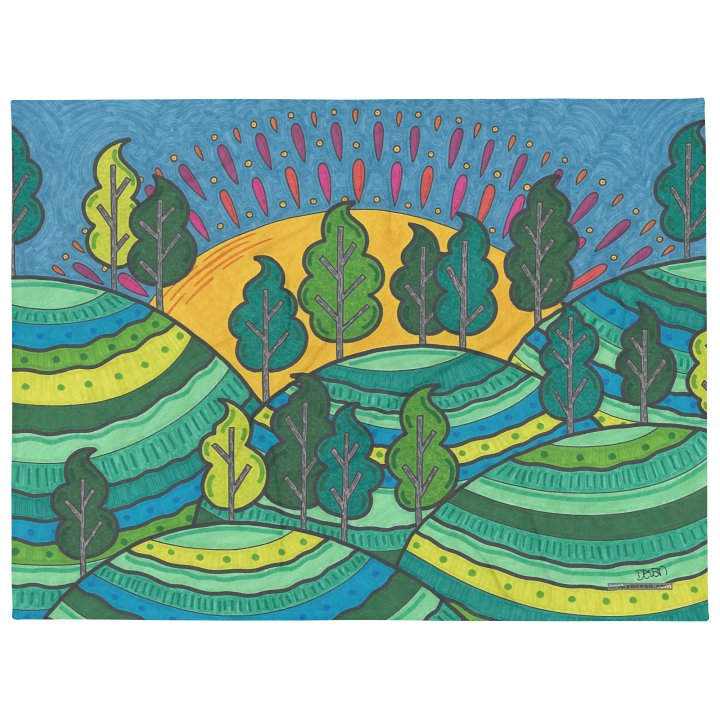 Lumpy Hills Blanket product image (2)