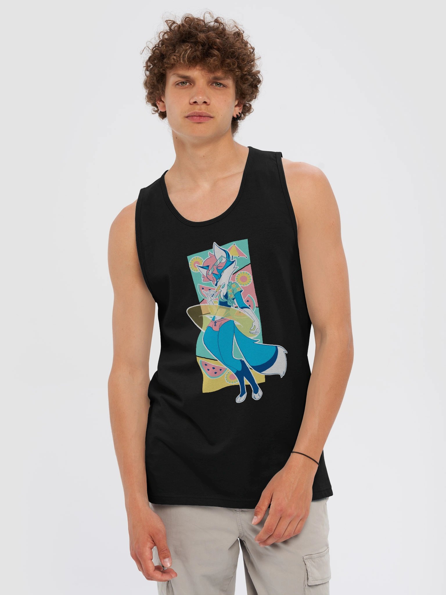 Fruity Beach Tank Top 🏝️🍉 product image (1)