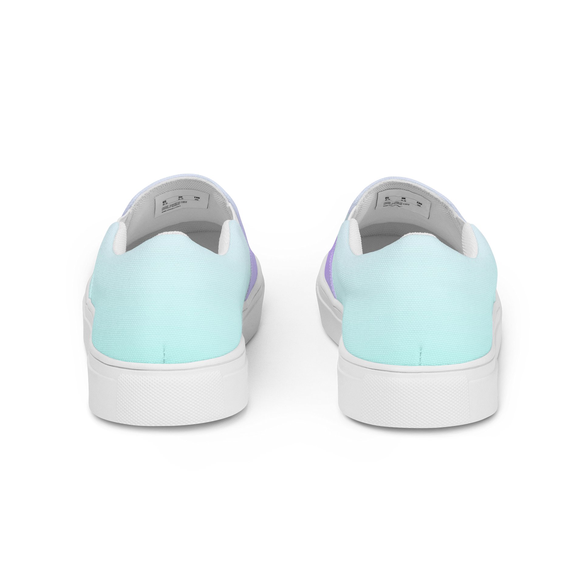 Pastel Gradient Slip-On Canvas Shoes product image (4)