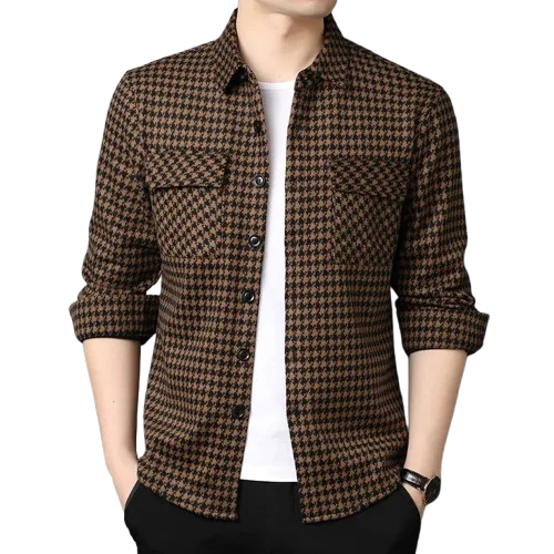 Multi-pocket Shirt Fashion Men's Business Shirt product image (1)