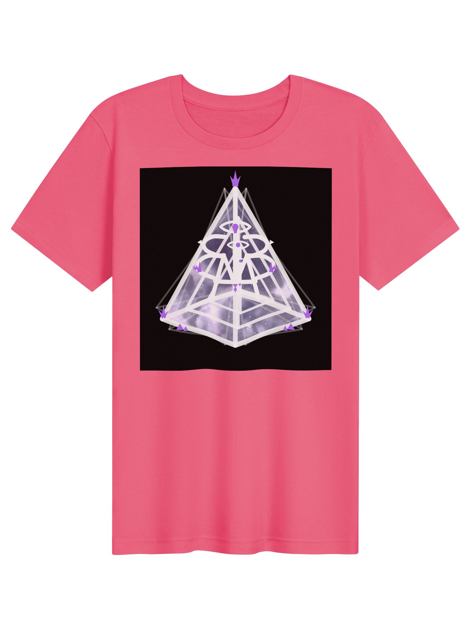 AMP-33 9D Galaxy Tee — Pink product image (1)