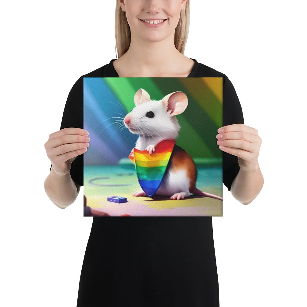 Cute Mouse Digital Painting - v3 product image (2)