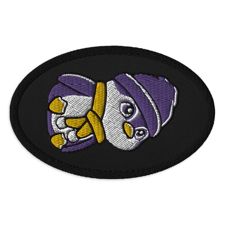 Judgy Steve embroidered patch product image (2)