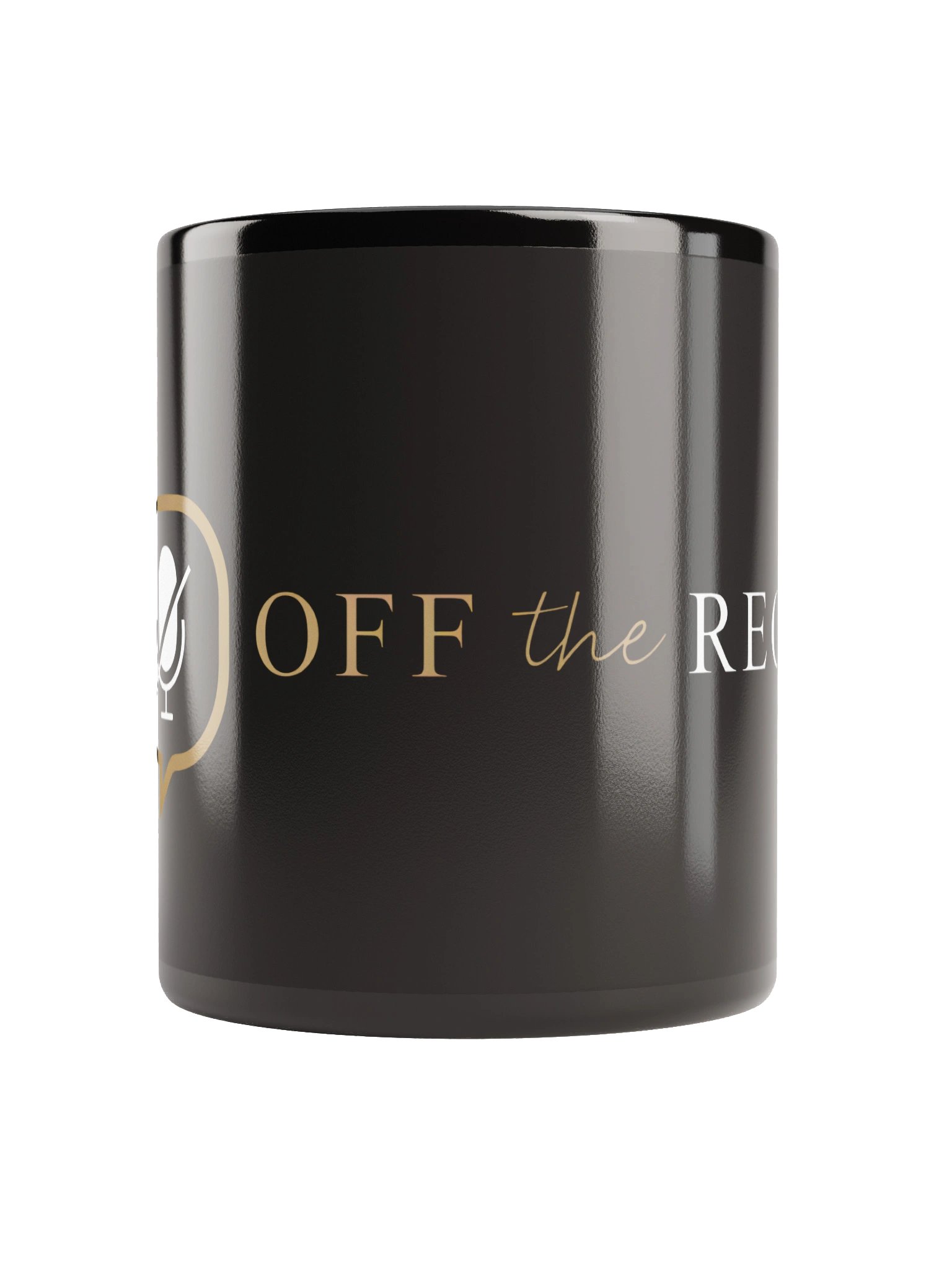 Off the Record Horizonal Logo Wrap Mug product image (2)