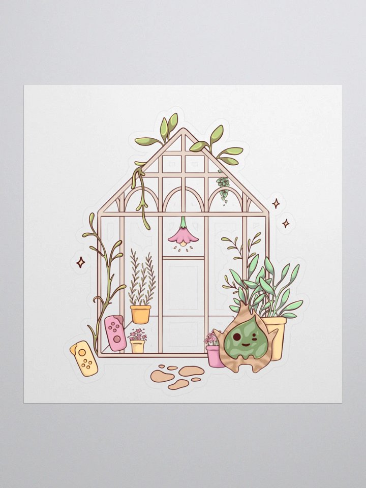 Botanical Greenhouse Sticker product image (1)