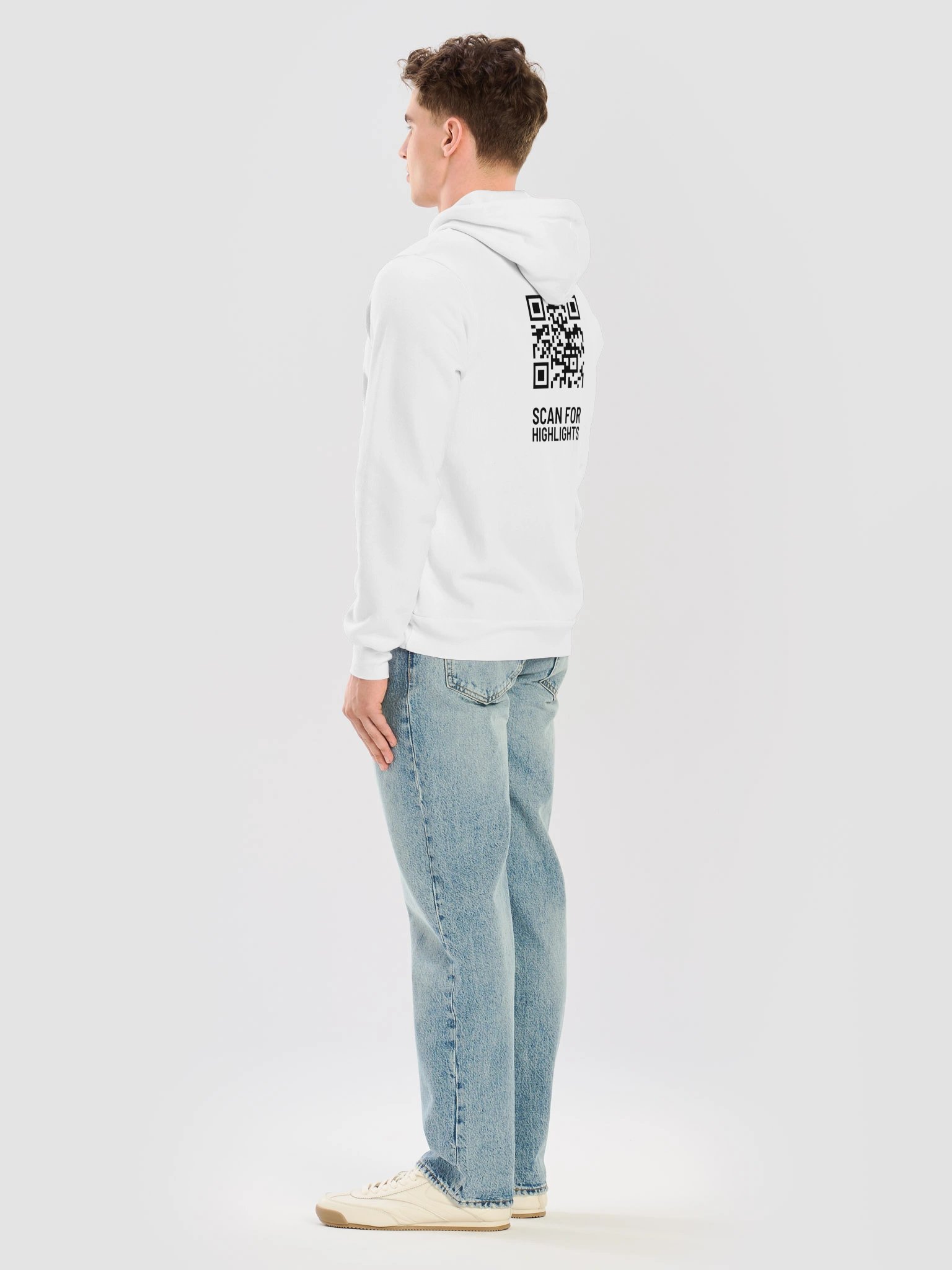 White Videographer Hoodie product image (8)