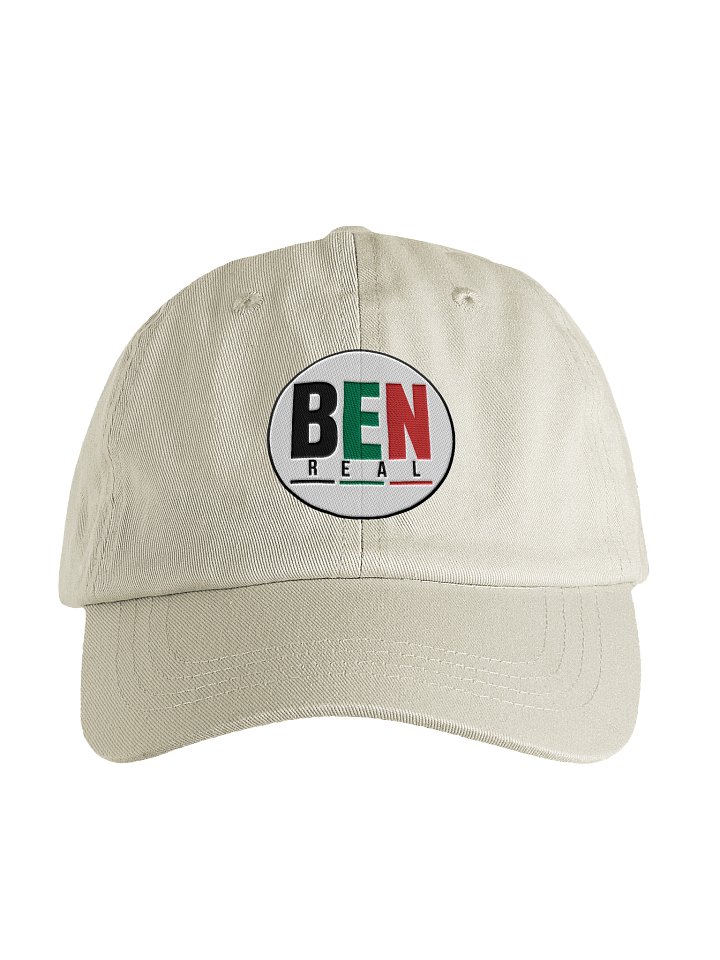 BEN Circle Logo Beige Dad Hat product image (1)