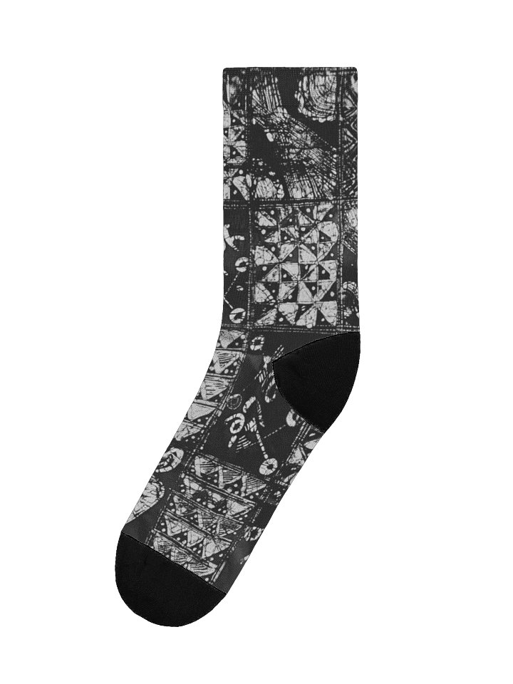 Yele Unity African Print EcoArt Crew Socks product image (1)