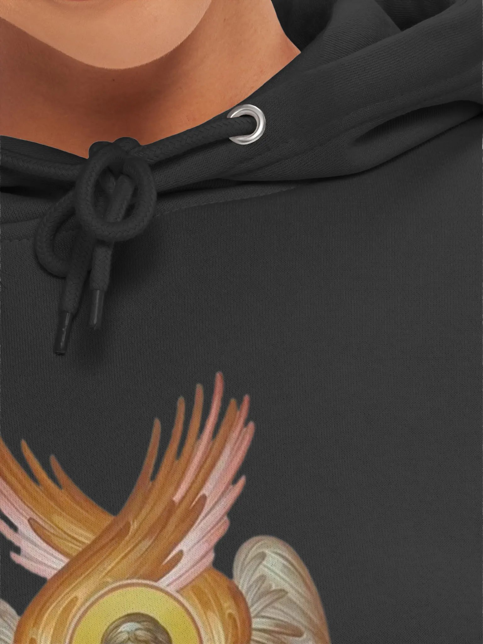 Victor Glory Byzantine Heruvim Orthodox Christian Hoodie – Angel Religious Pullover, Faith Gift product image (7)