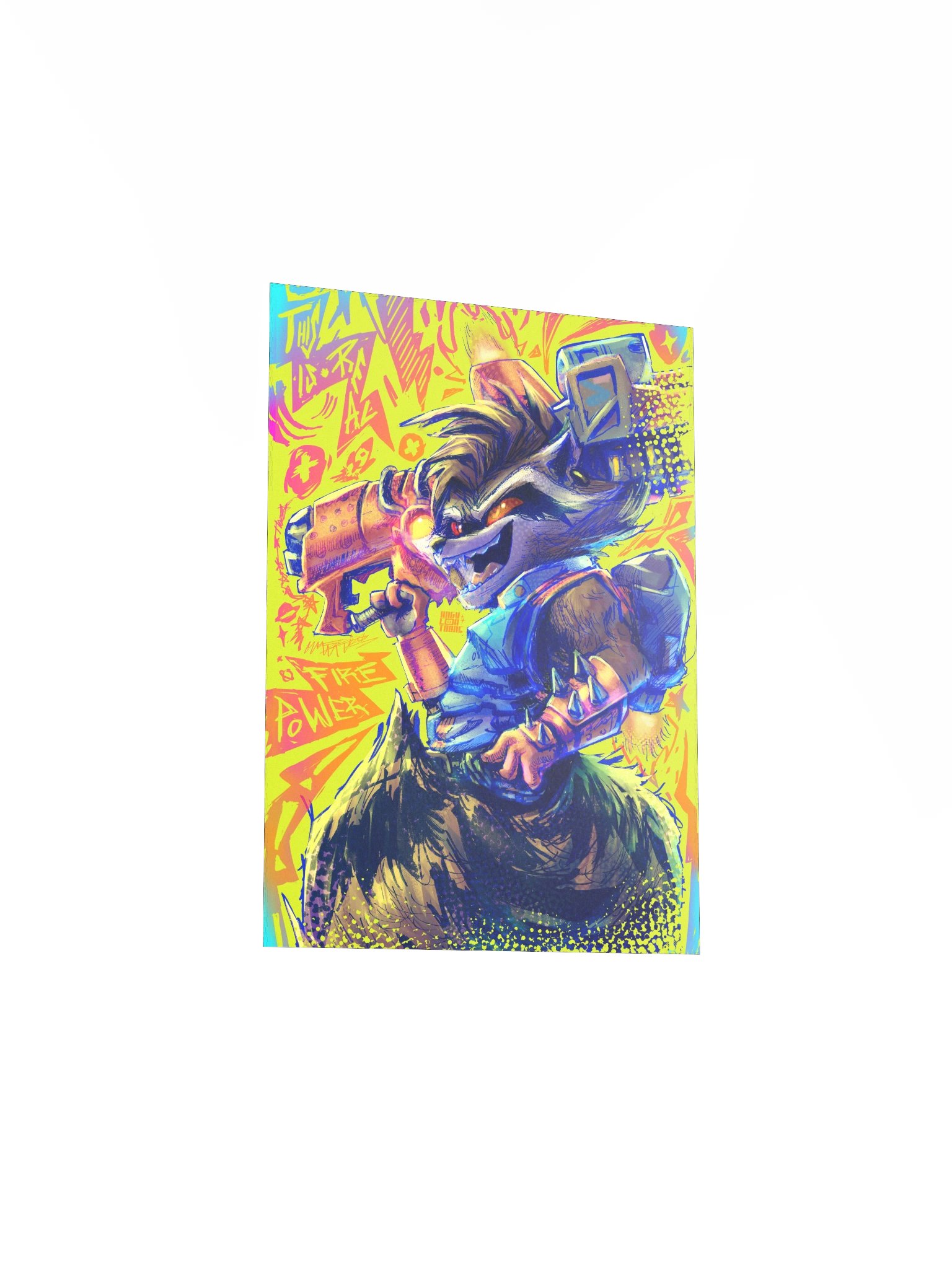 Rocket Rivals Matte Poster product image (5)