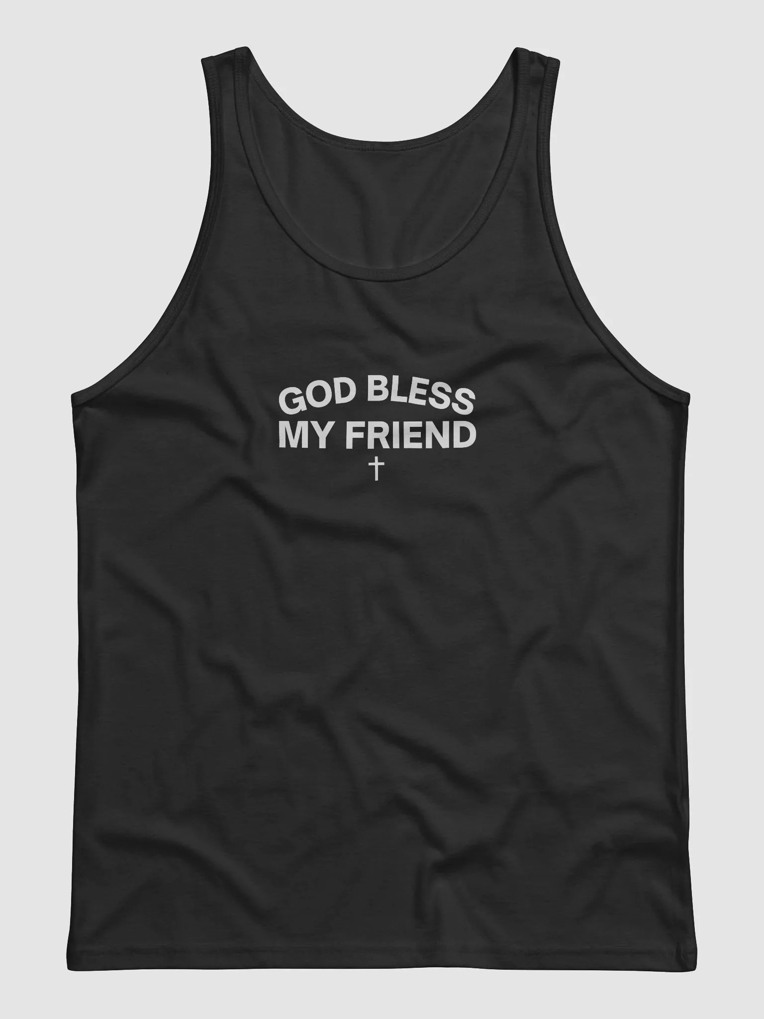 God Bless My Friend Tank product image (2)