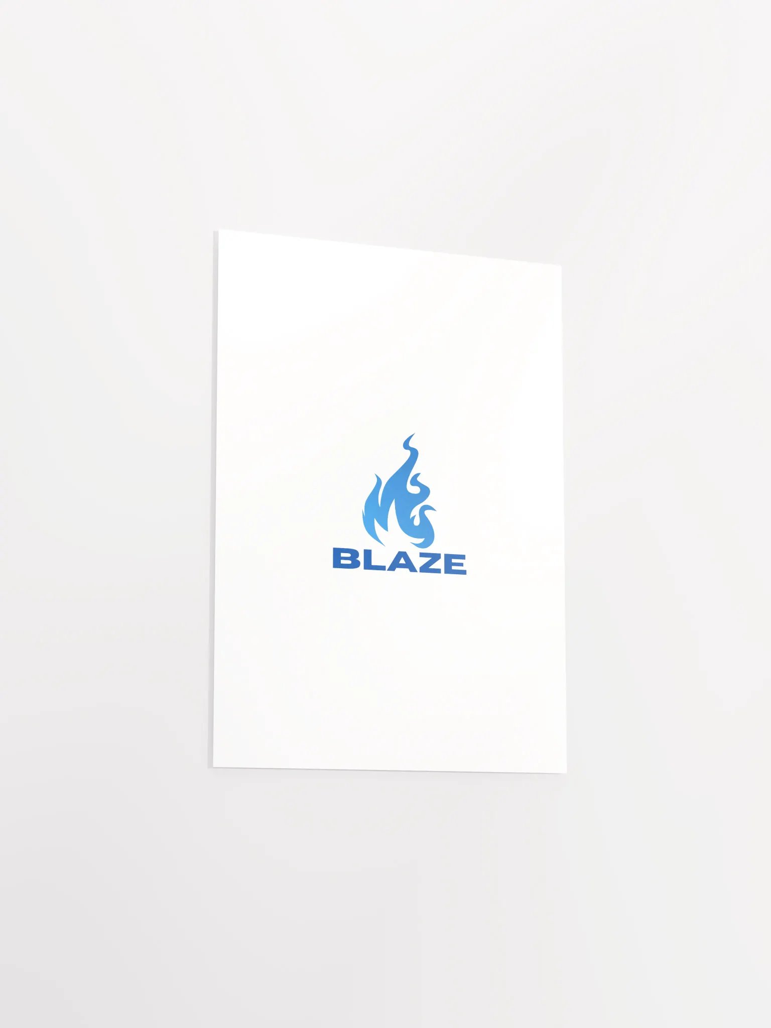 Blaze paper poster product image (7)