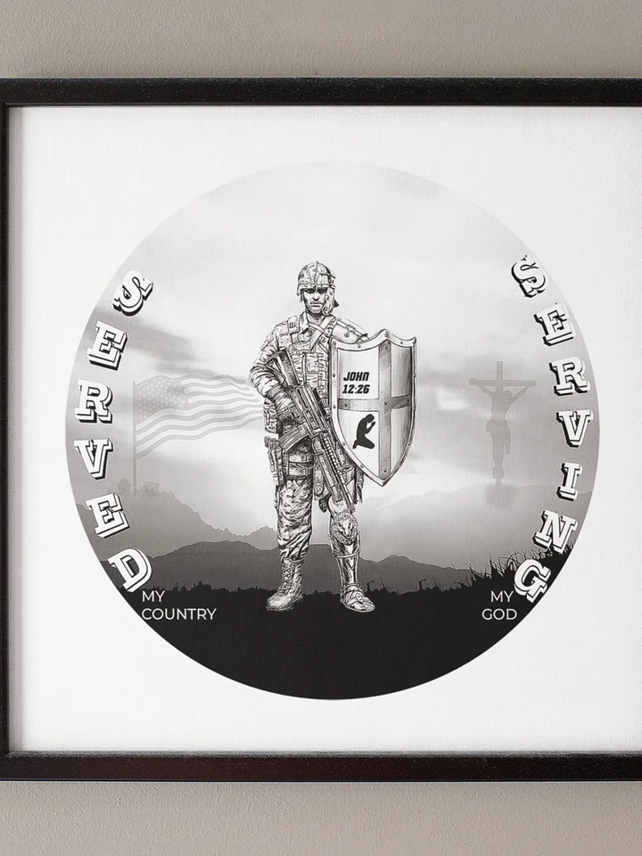 16x 16 Wall art Served/Serving product image (2)
