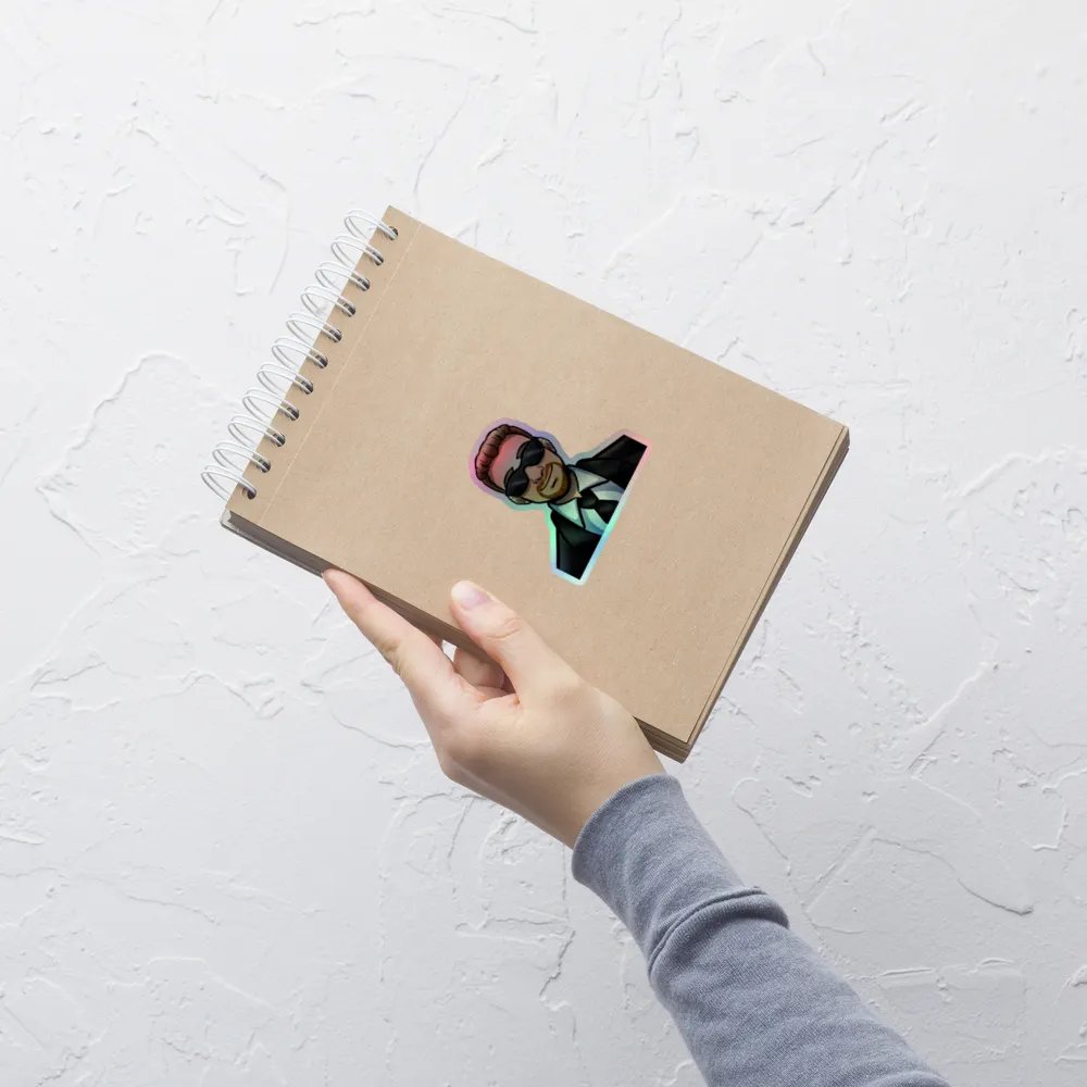 Sharp Dapper Holographic Sticker Set product image (9)
