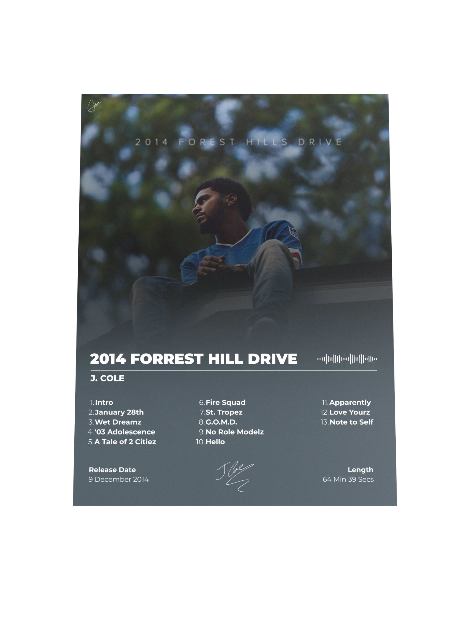 2014 Forest Hills Drive Album Poster product image (8)