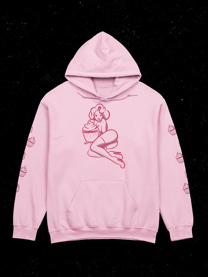 6ixblades Cupcake Pinup Hoodie product image (1)