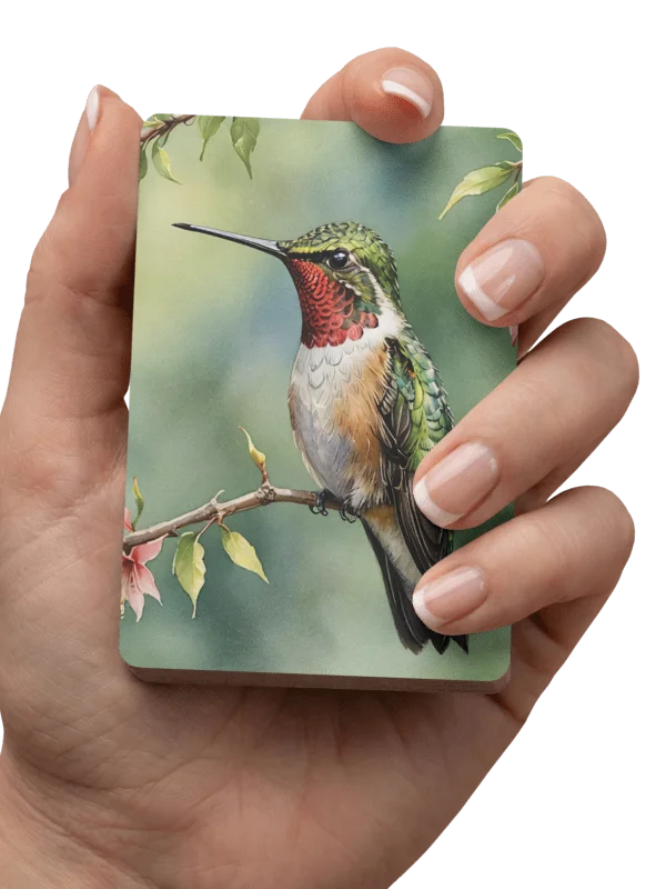 Ruby-Throated Hummingbird Playing Cards product image (3)