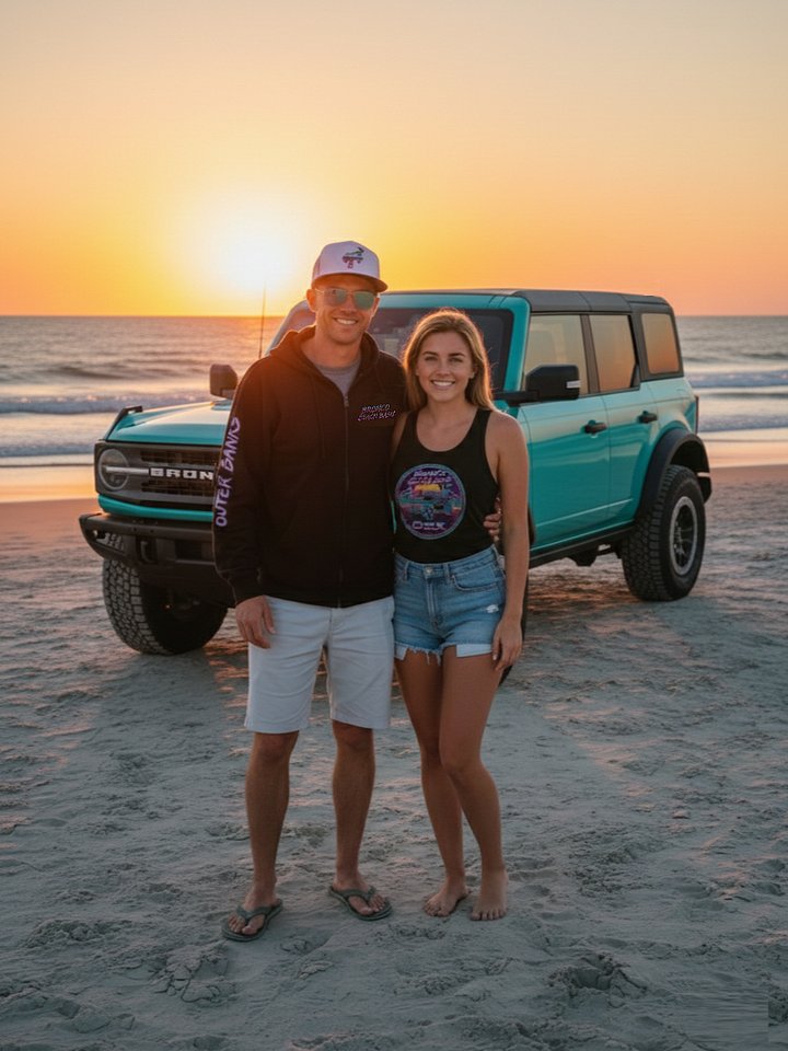 2026 Bronco Beach Bash OBX / Destination Bigfoot Bronco Collab Snapback (Multiple Colors Available) product image (1)