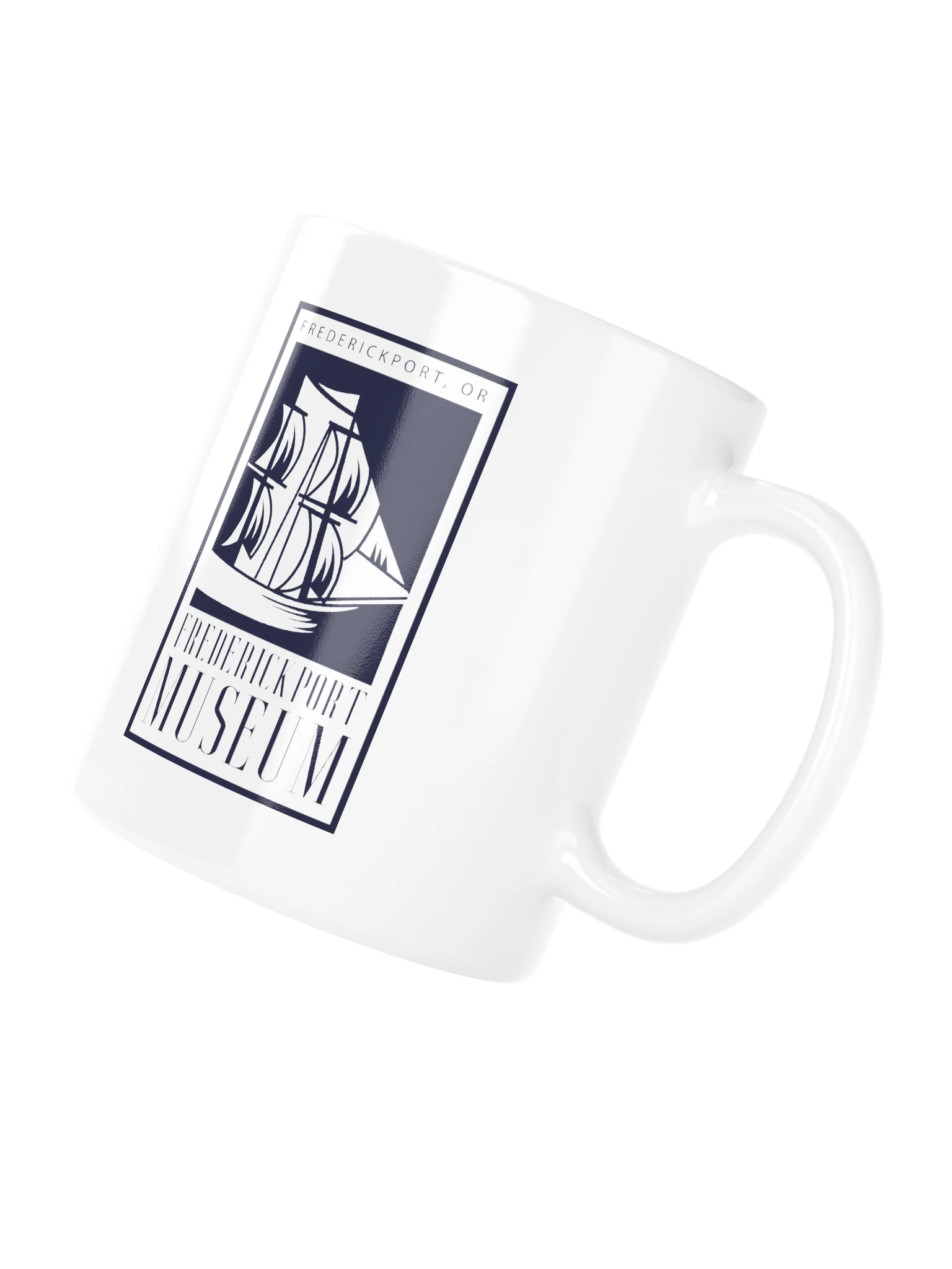 Frederickport Museum Navy Coffee Mug product image (11)