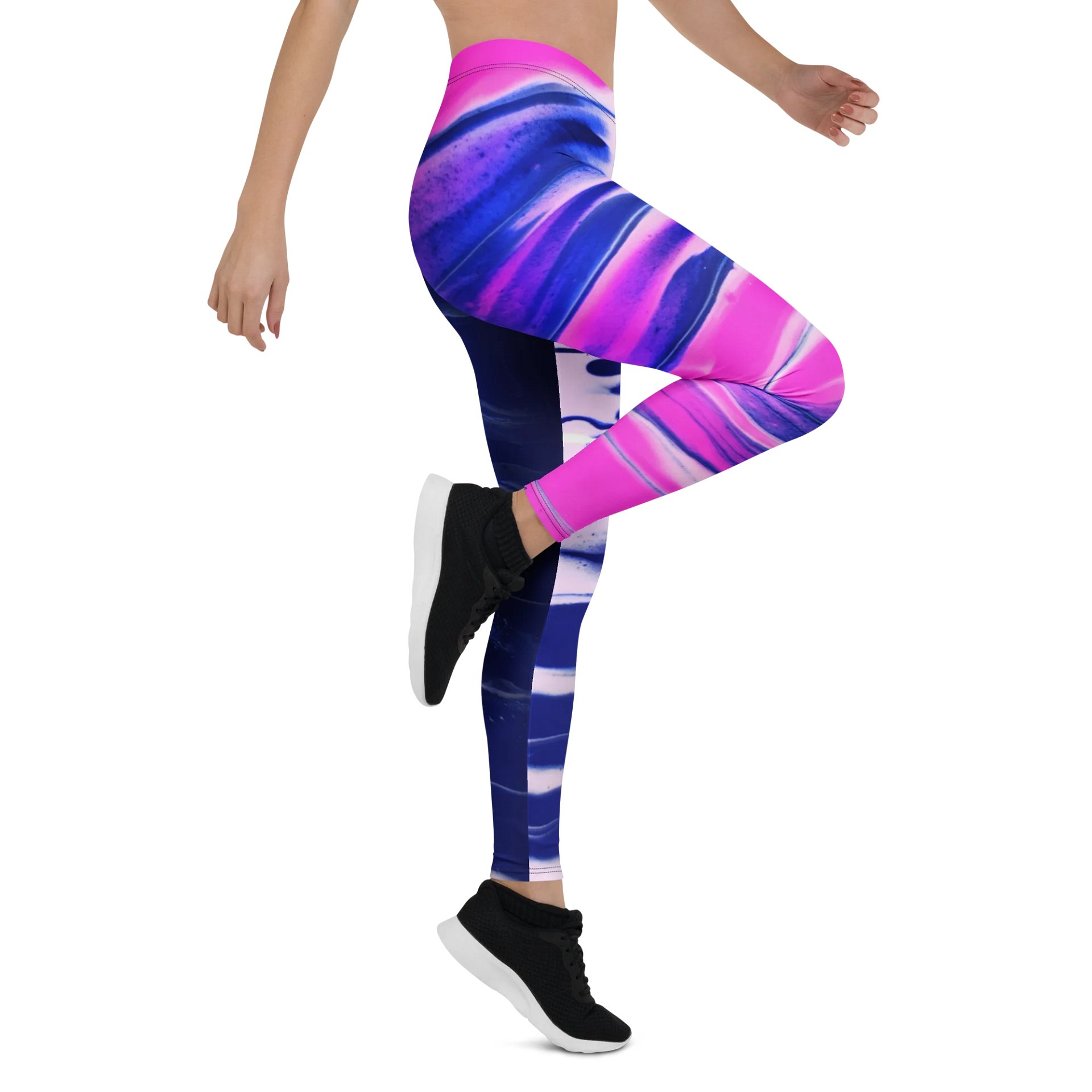 Transgender Flag All-Over Print Leggings All-Over Print Leggings by Sublicolor product image (7)