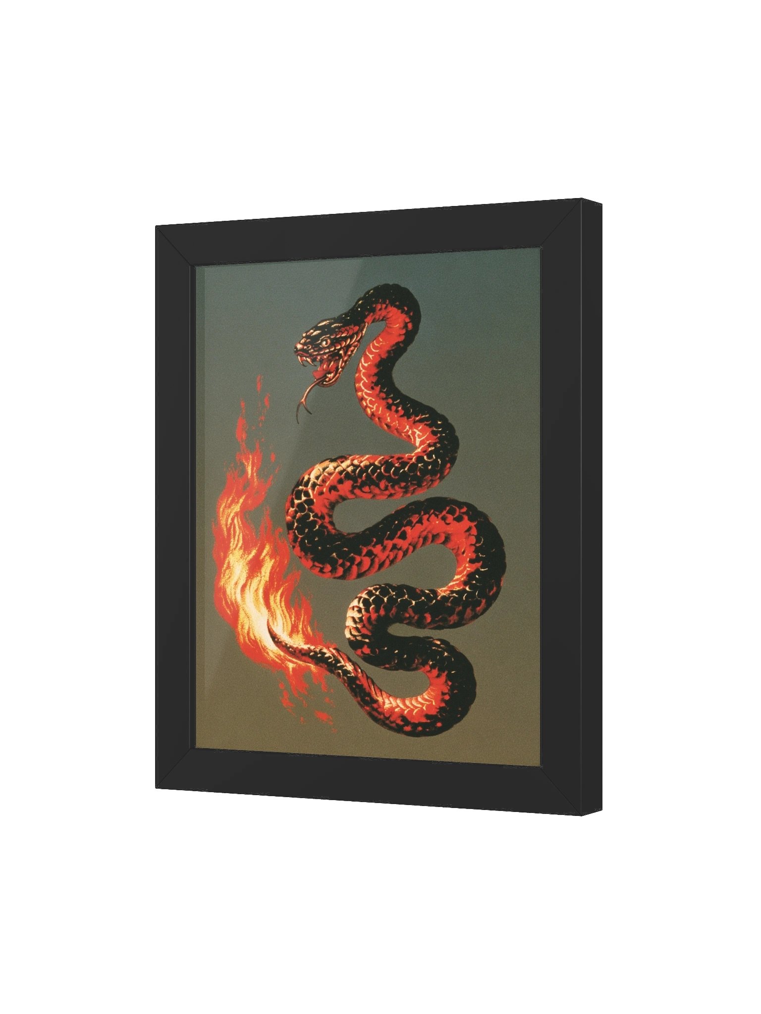 Serpent's Flame - Framed Art Print product image (14)
