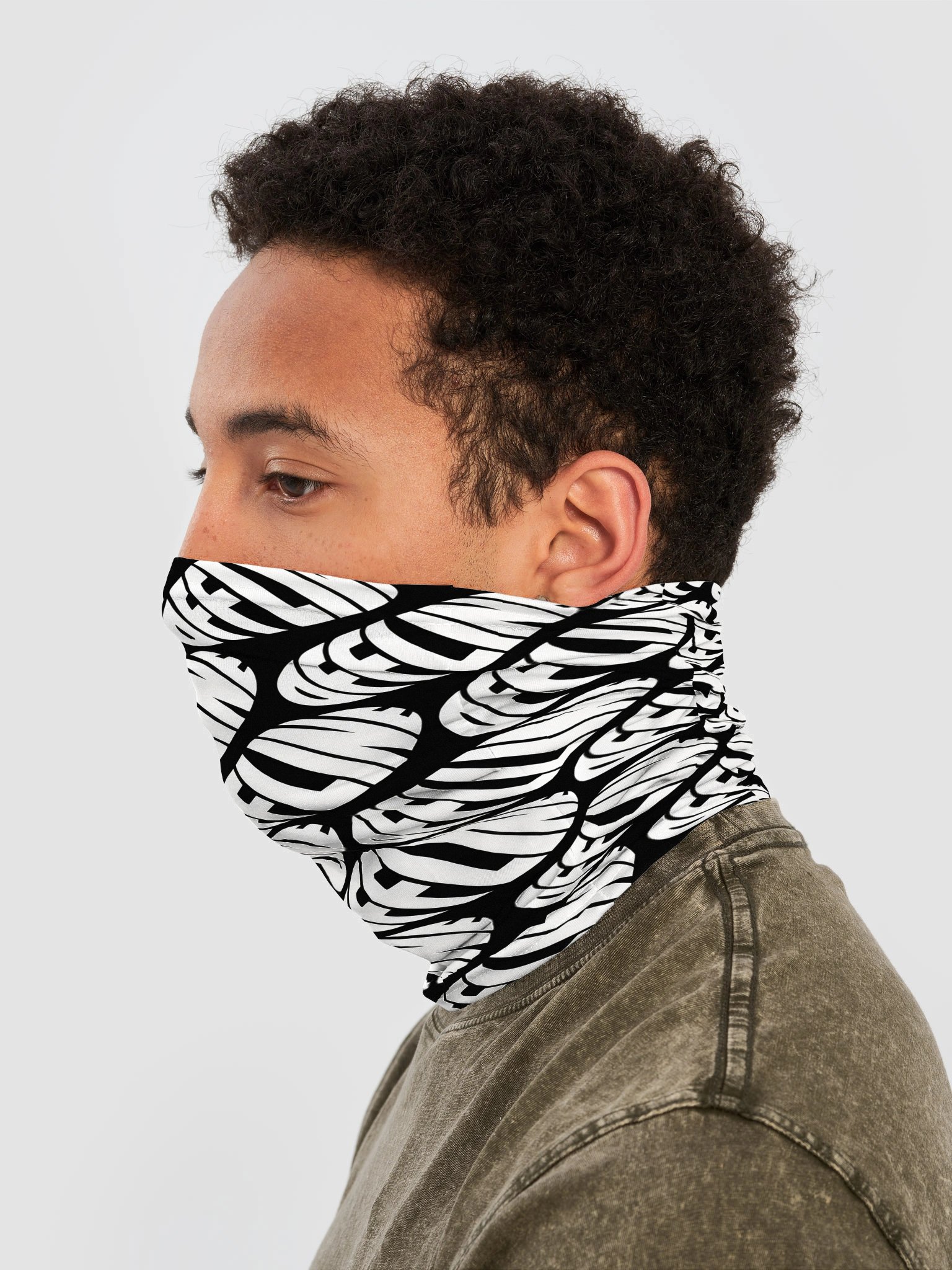 Bold Stripe Capsule Neck Gaiter product image (2)