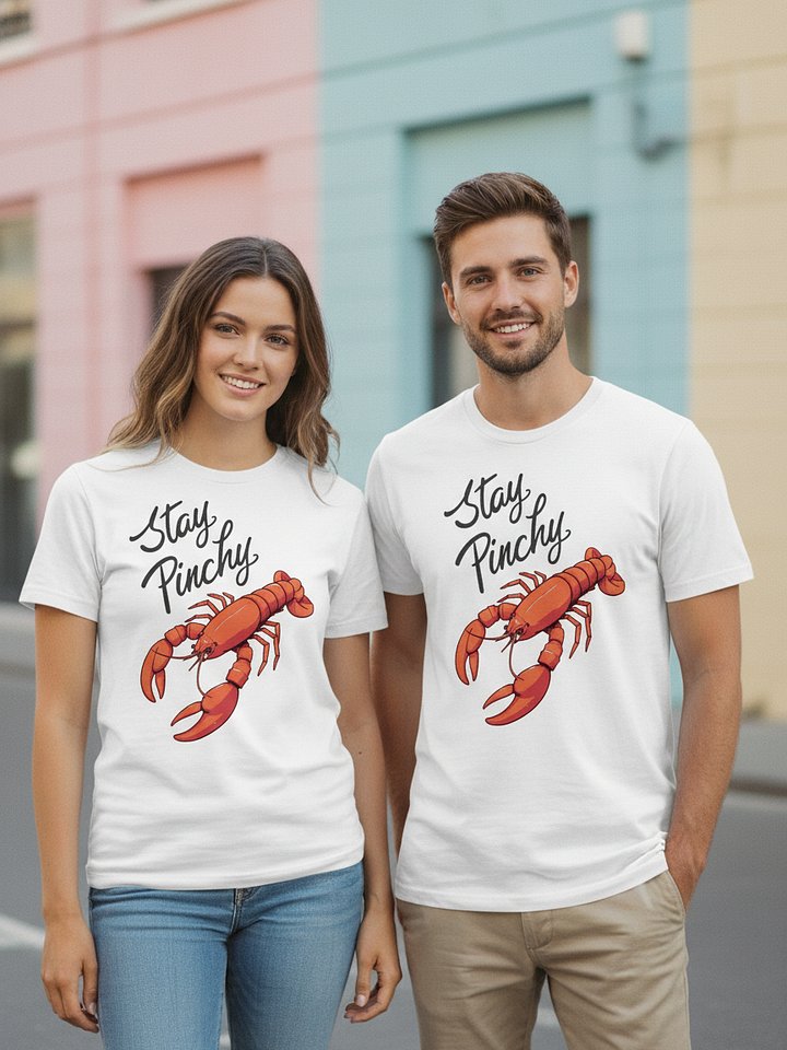 Stay Pinchy | Minimalist Chic Lobster Women's T-Shirt product image (1)