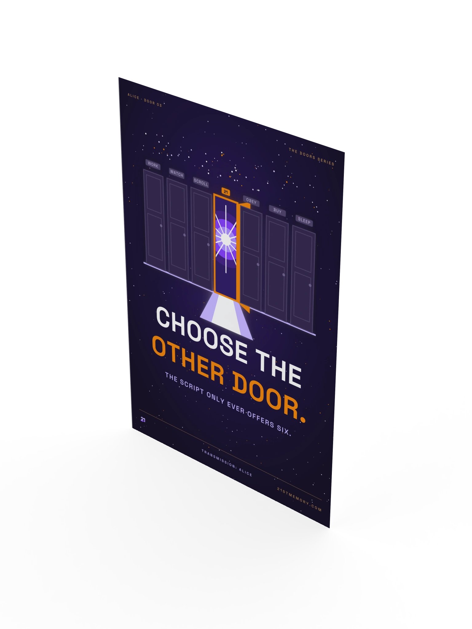 Choose the Other Door Poster product image (3)