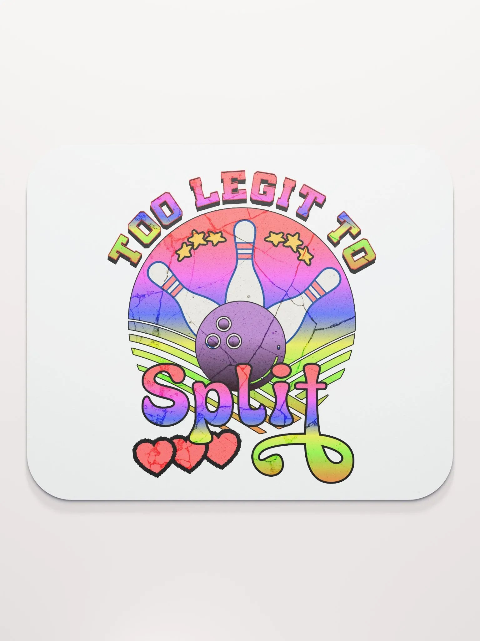 Too Legit to Split Bowling Mouse Pad product image (2)