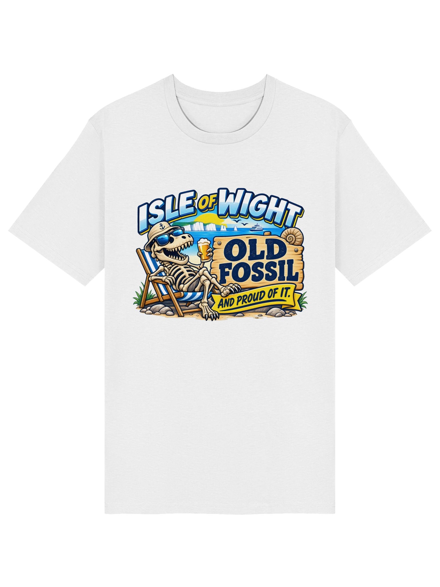 Isle of Wight Old Fossil T-Shirt – And Proud of It! product image (11)