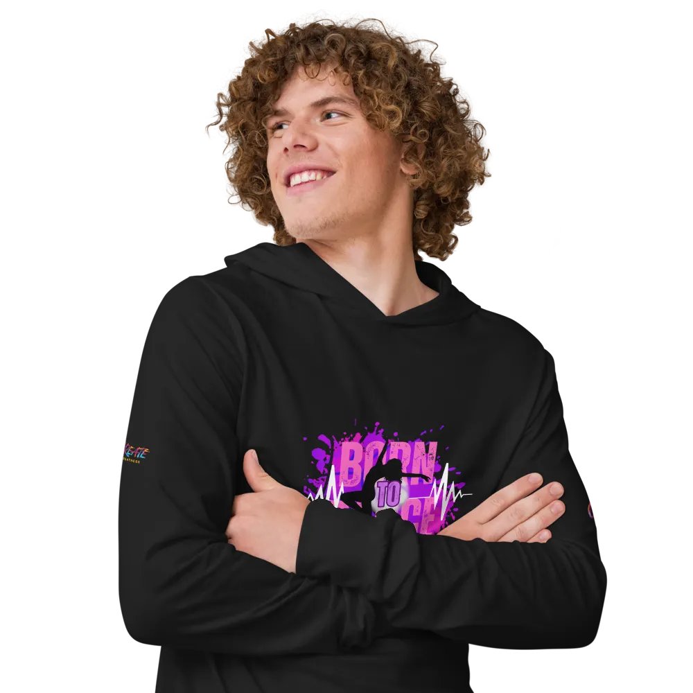 Energetic Born to Dance Her Silhouette Hoodie product image (10)