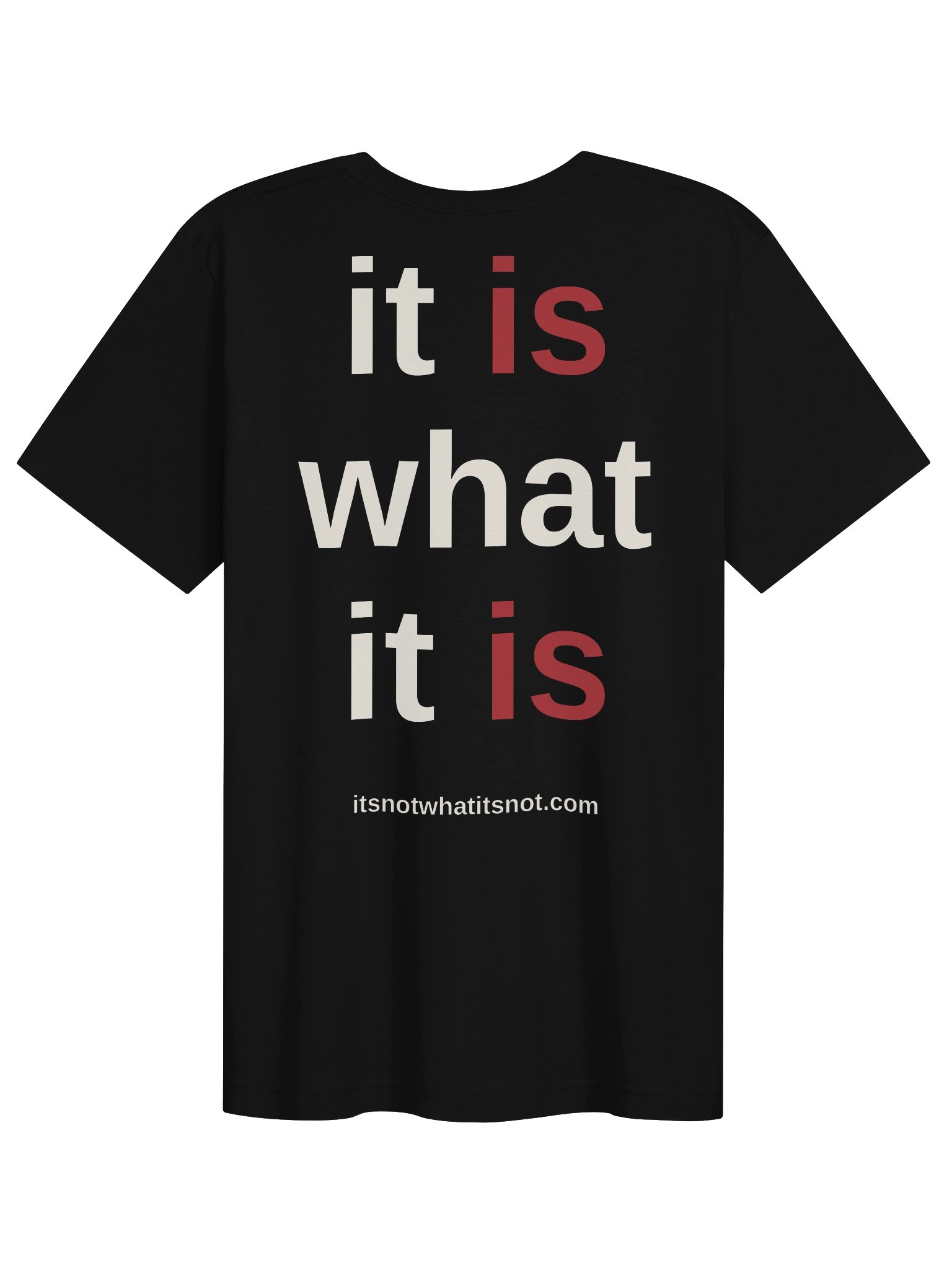 The Contrast Tee — it's not what it's not product image (2)