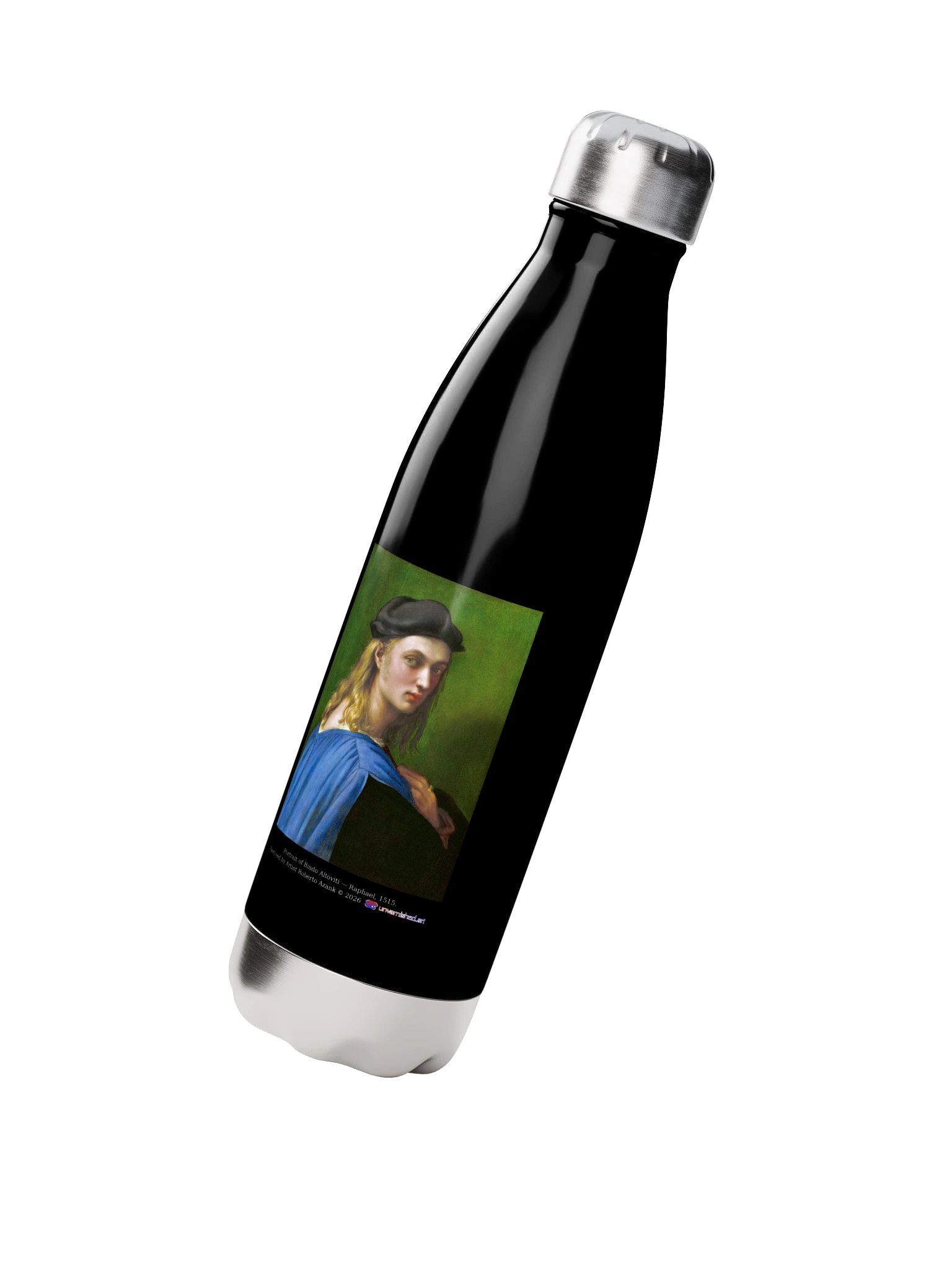 Portrait of Bindo Altoviti — Water Bottle product image (2)