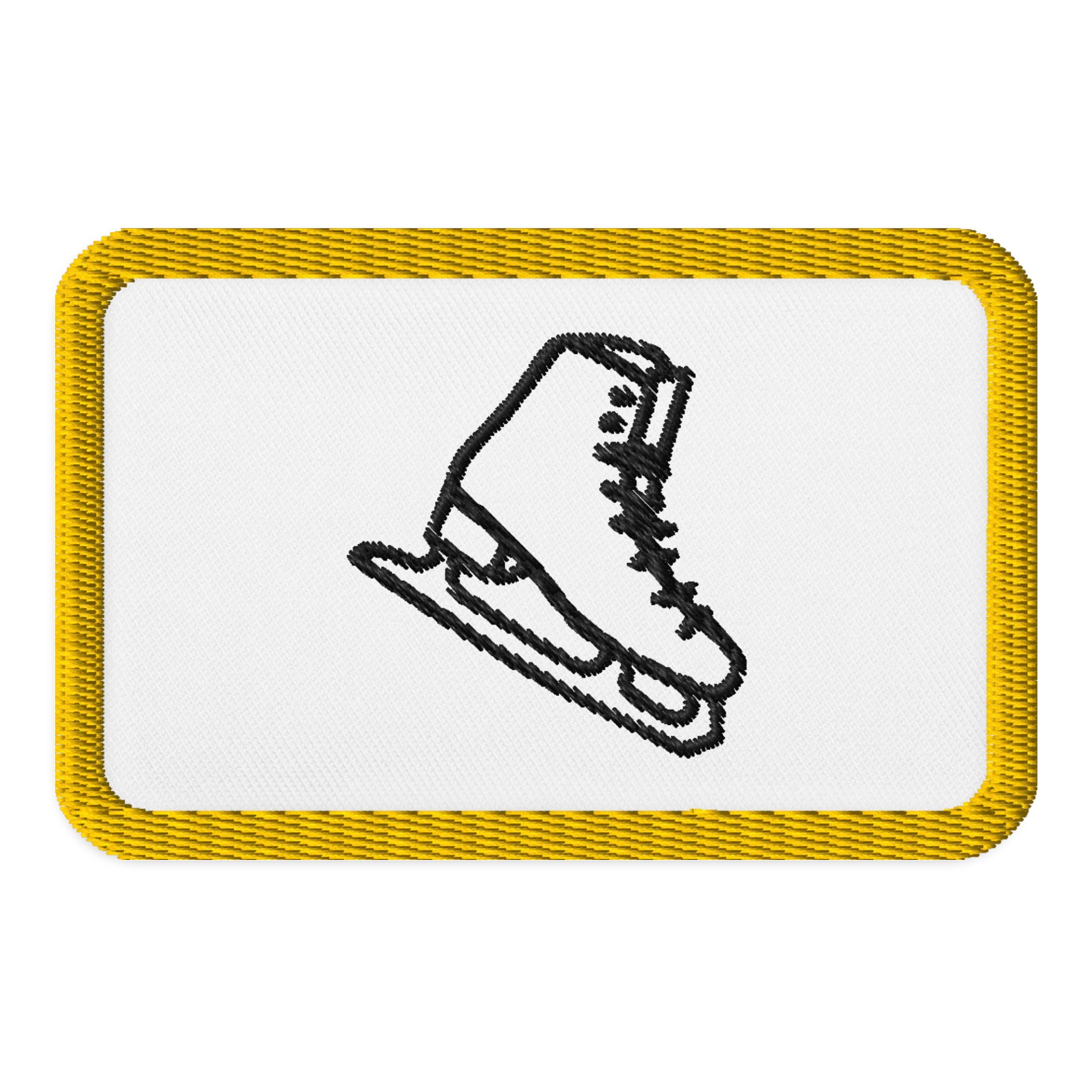 Ice Skating Embroidered Patches product image (1)