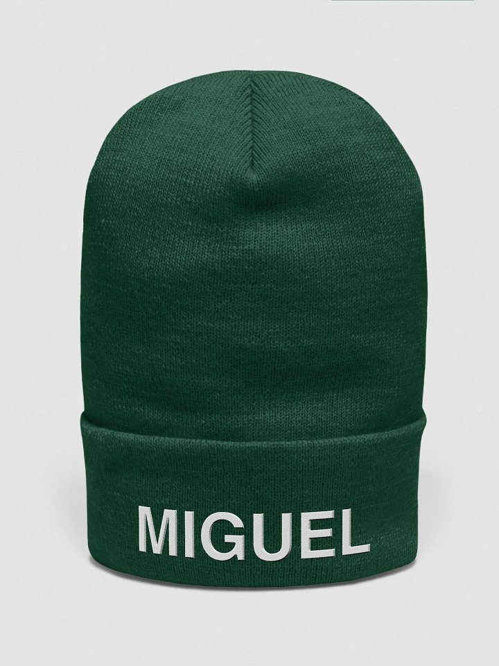 MIGUEL Name Beanie product image (2)
