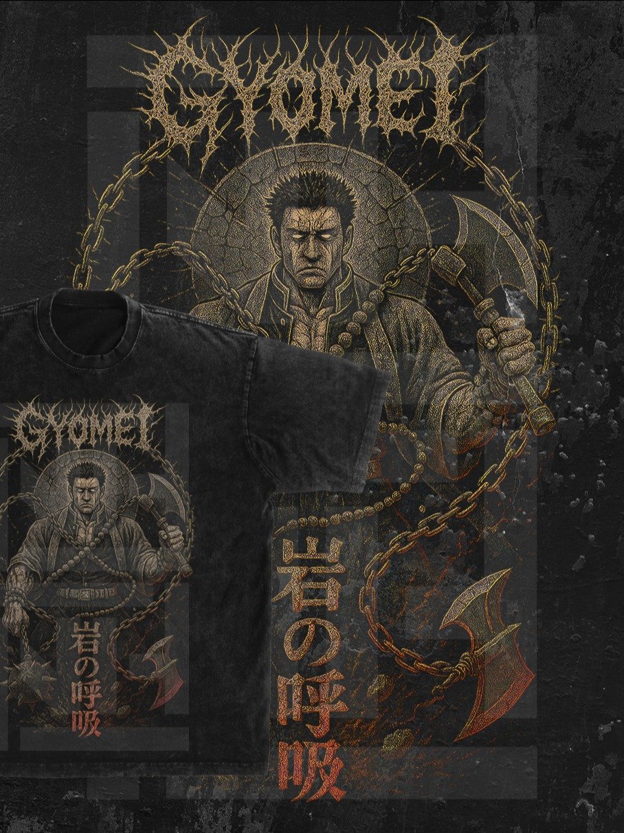 GYOMEI HIMEJIMA Demon slayer | Kimetsu no Yaiba t-shirt PNG design product image (1)