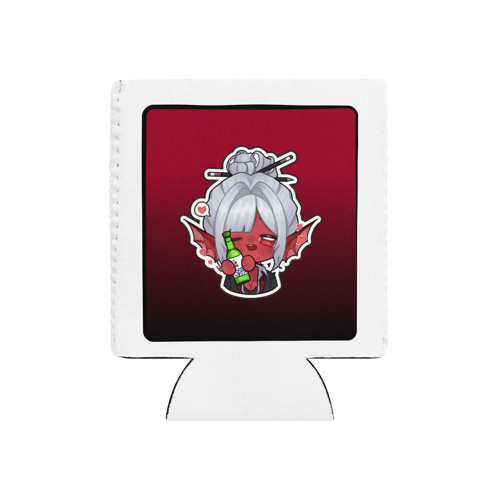 Soju Emote Coozie (Red) product image (1)