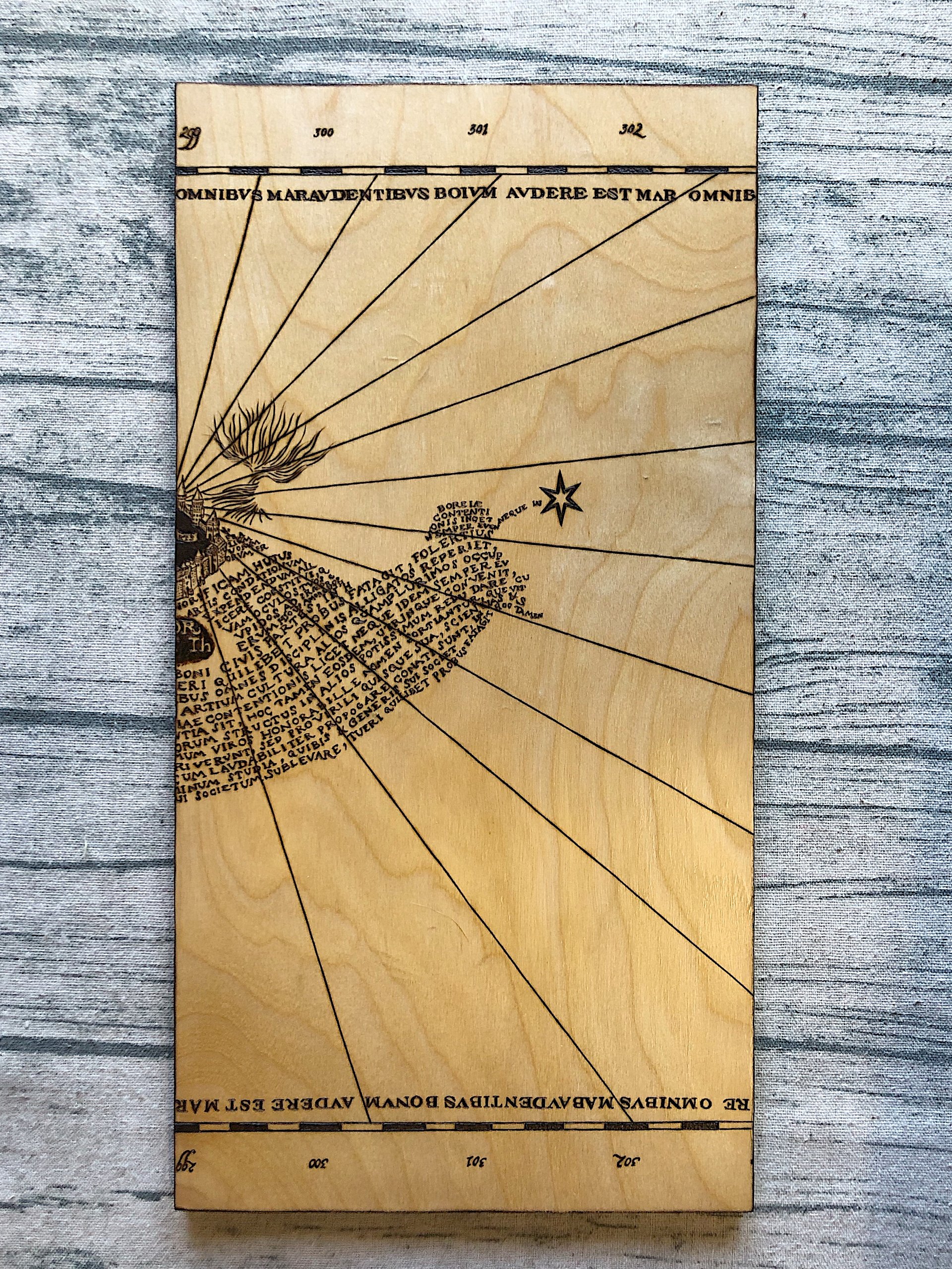 Marauder's Map - Full Size 10 Panel Wall Hanging product image (7)