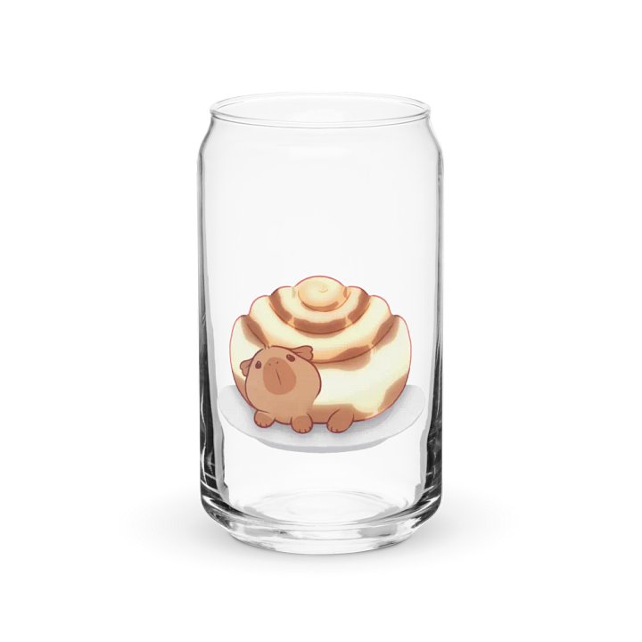 Capybara Cinn Roll "Can" Glass product image (2)