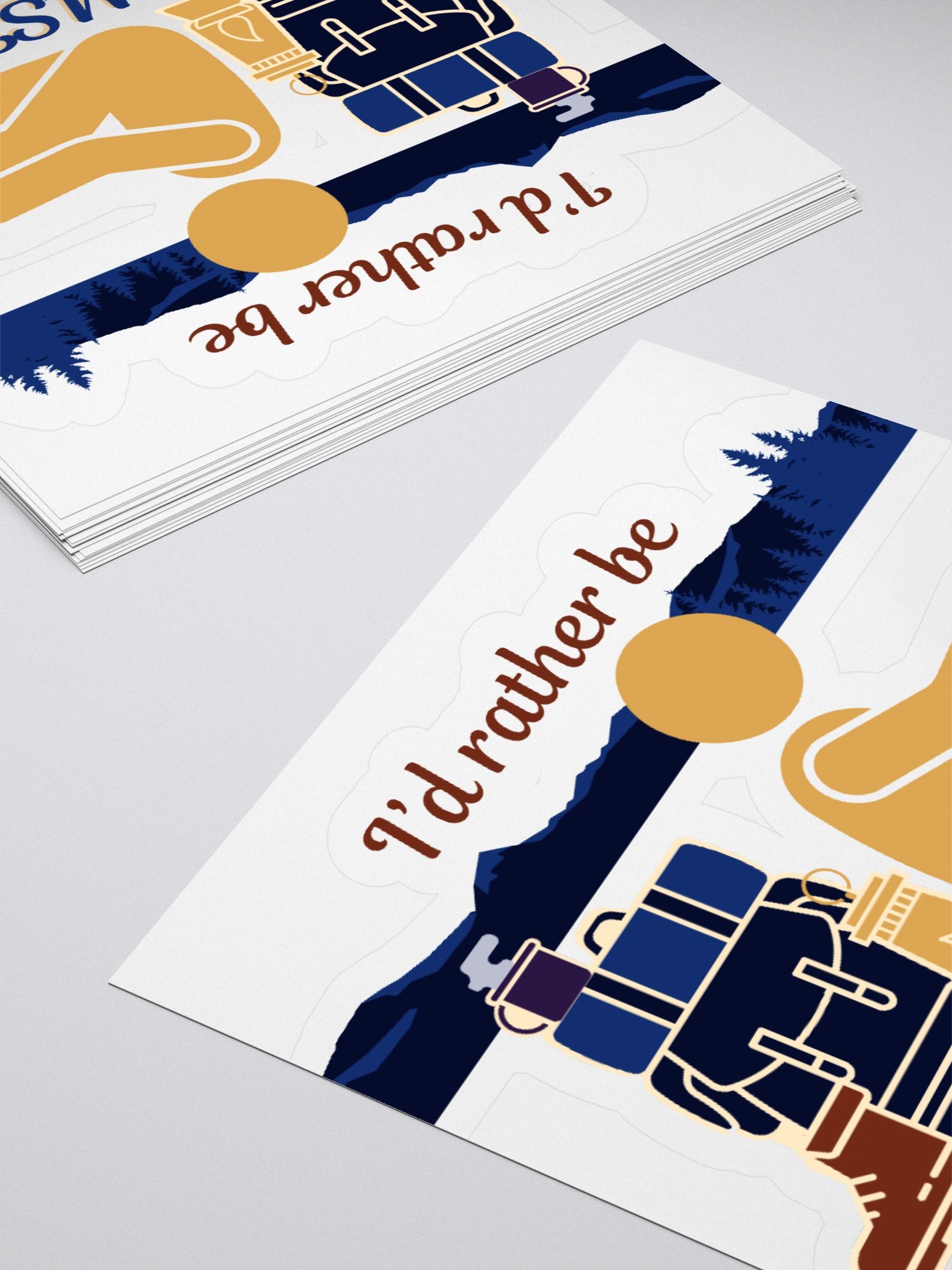 I'd Rather Be Sticker product image (10)