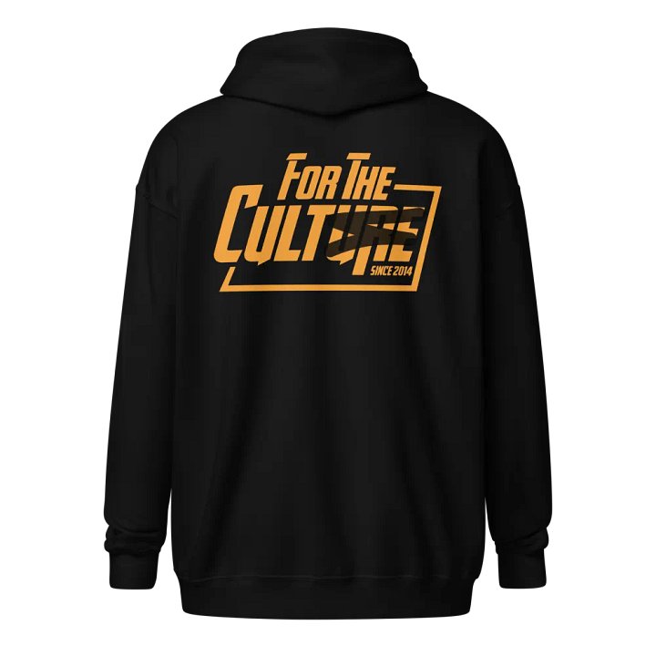 For the Culture Gold / Black Zip Up product image (1)