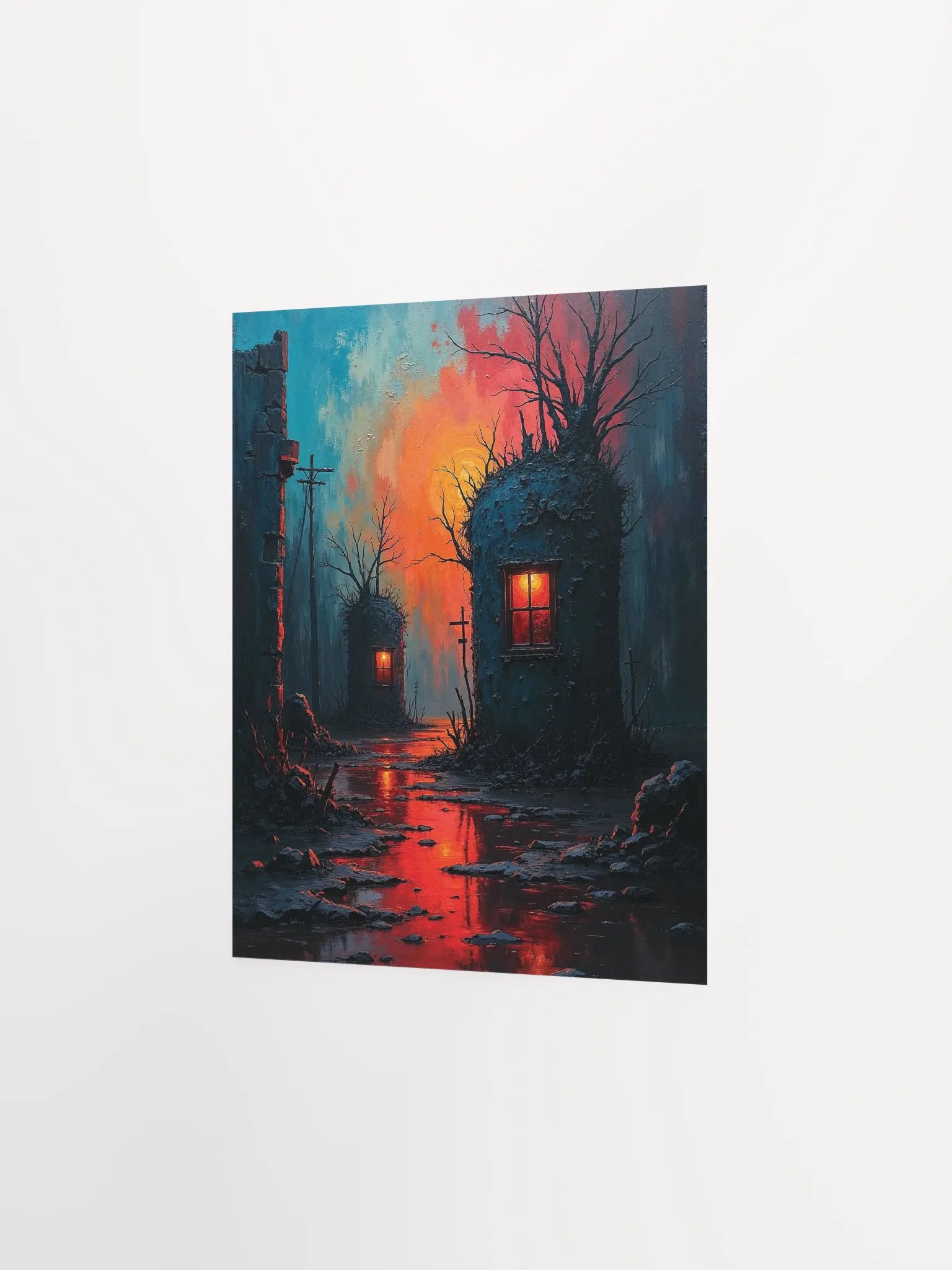 Ethereal Towers Matte Poster product image (10)