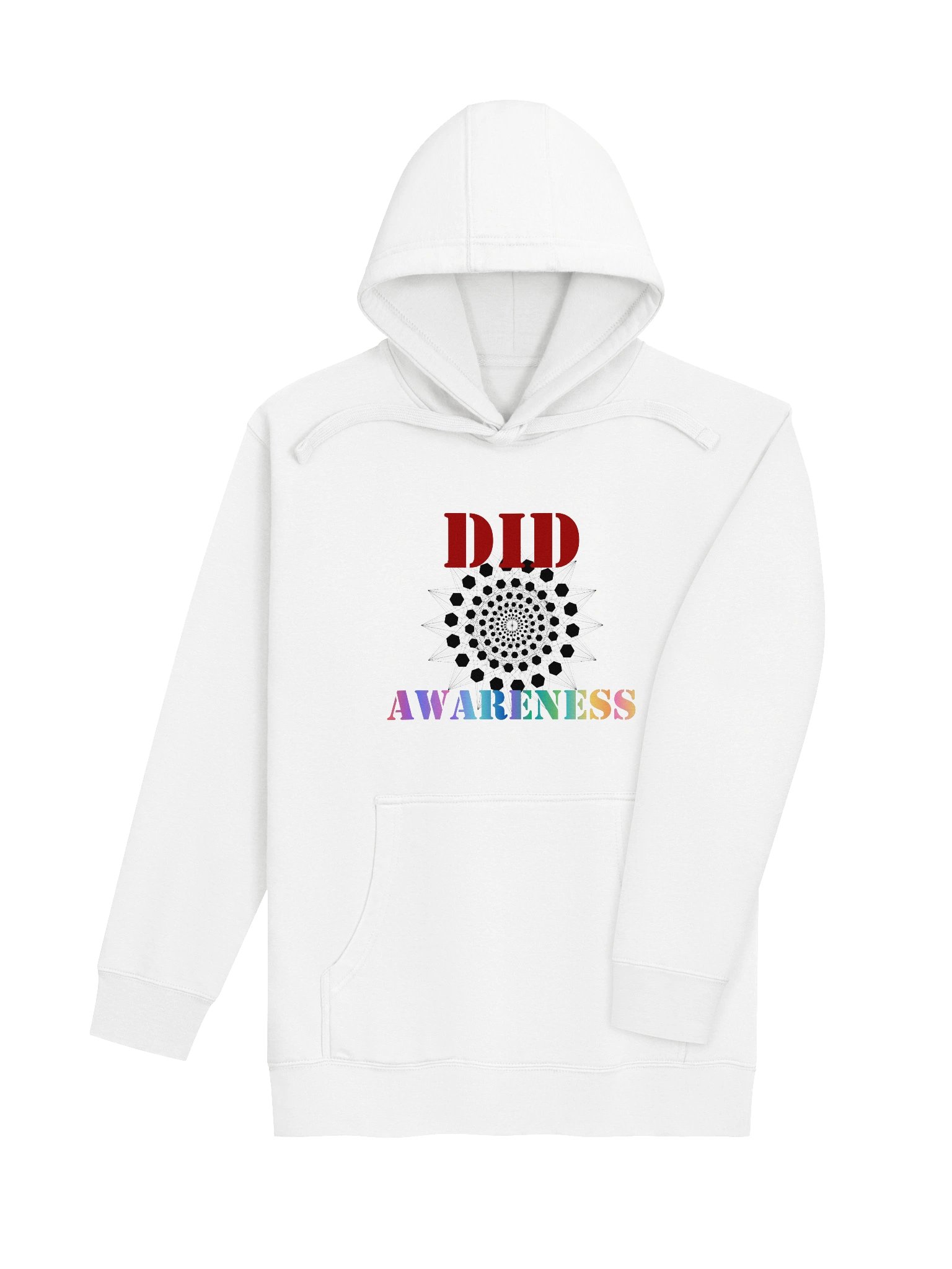 DID Awareness Fractal Hoodie product image (4)