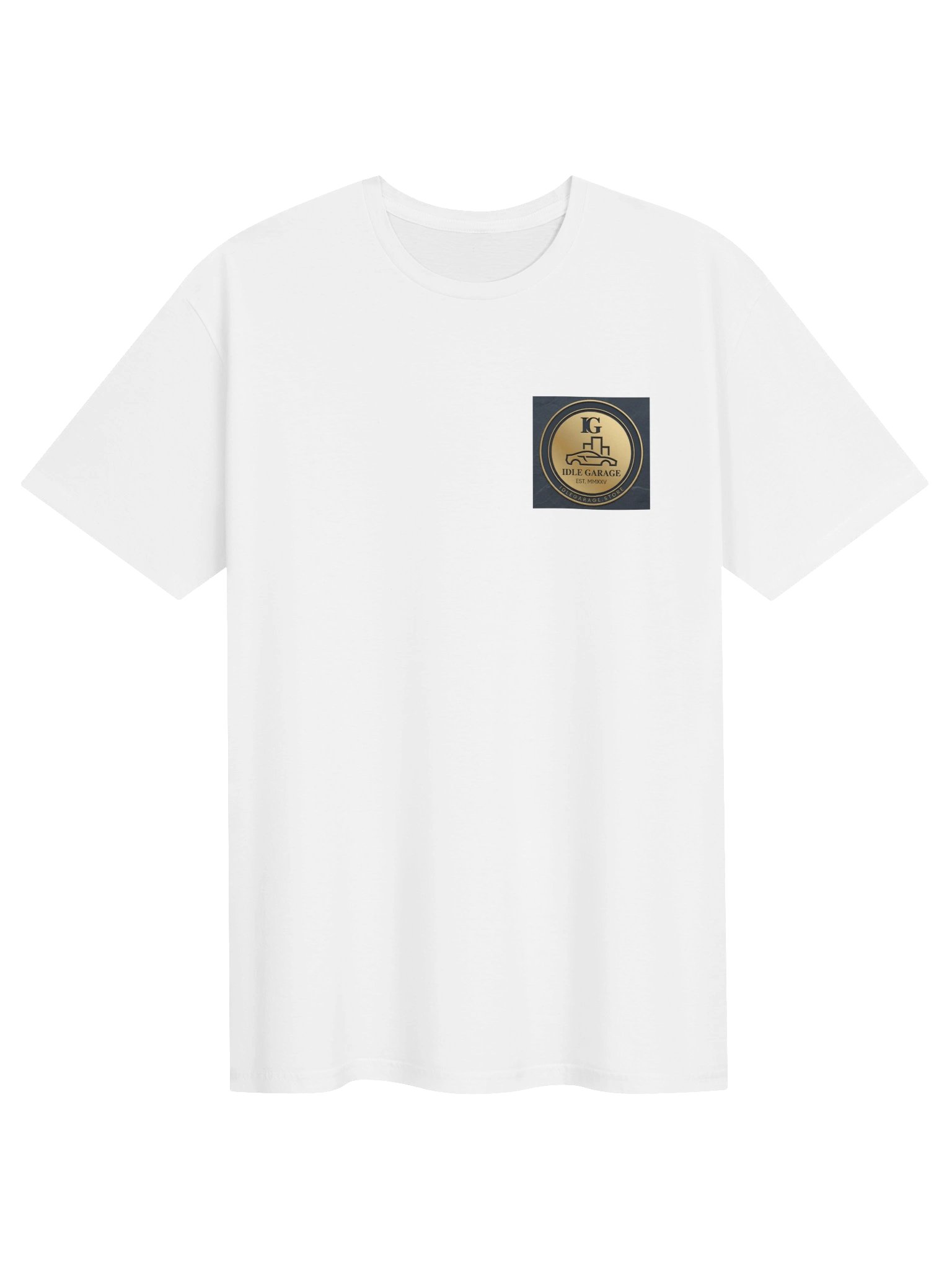 Idle Garage IG Gold Arabic Logo Tee product image (1)